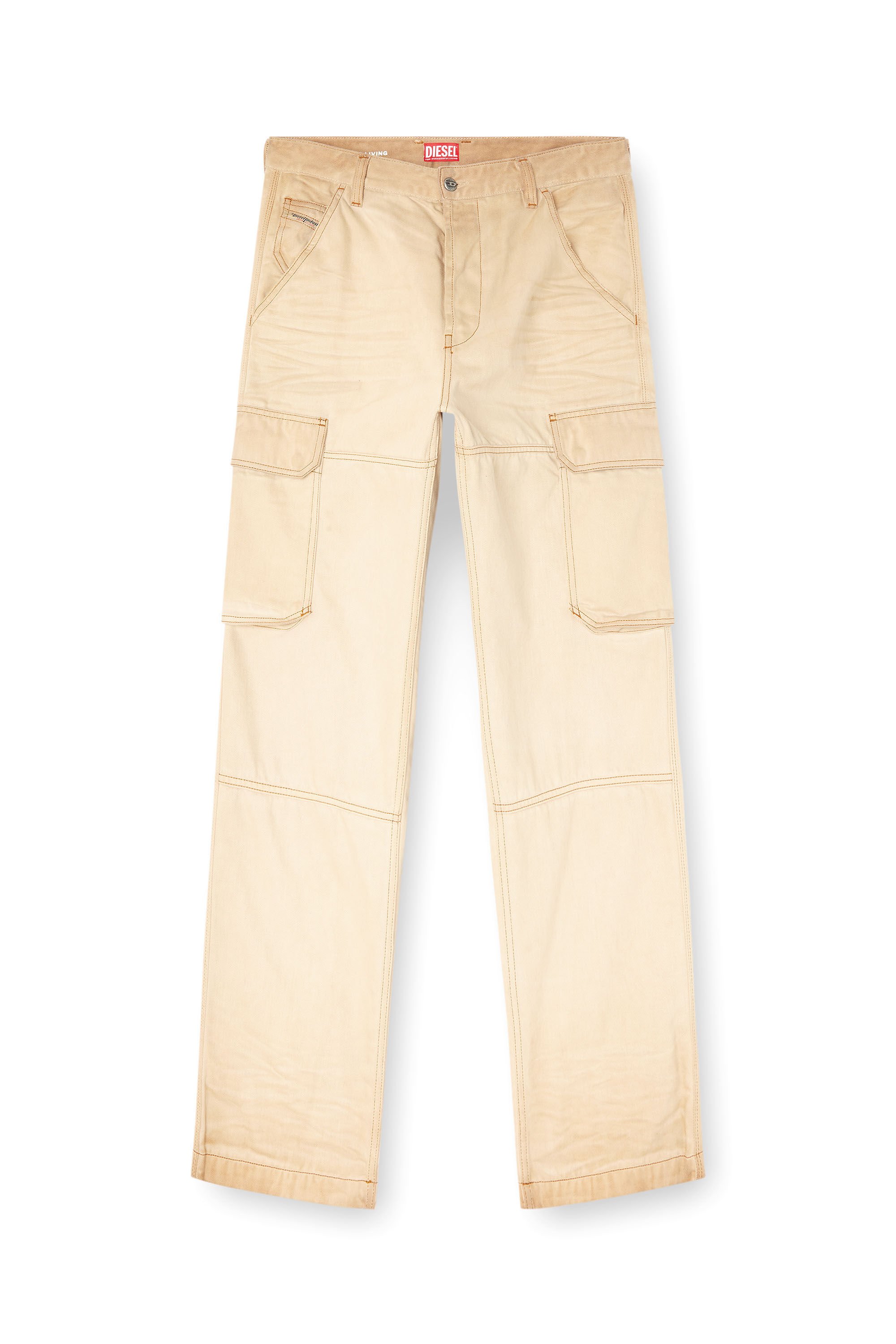 Diesel - Man's Regular Jeans D-Uty 09L26, Beige - 2