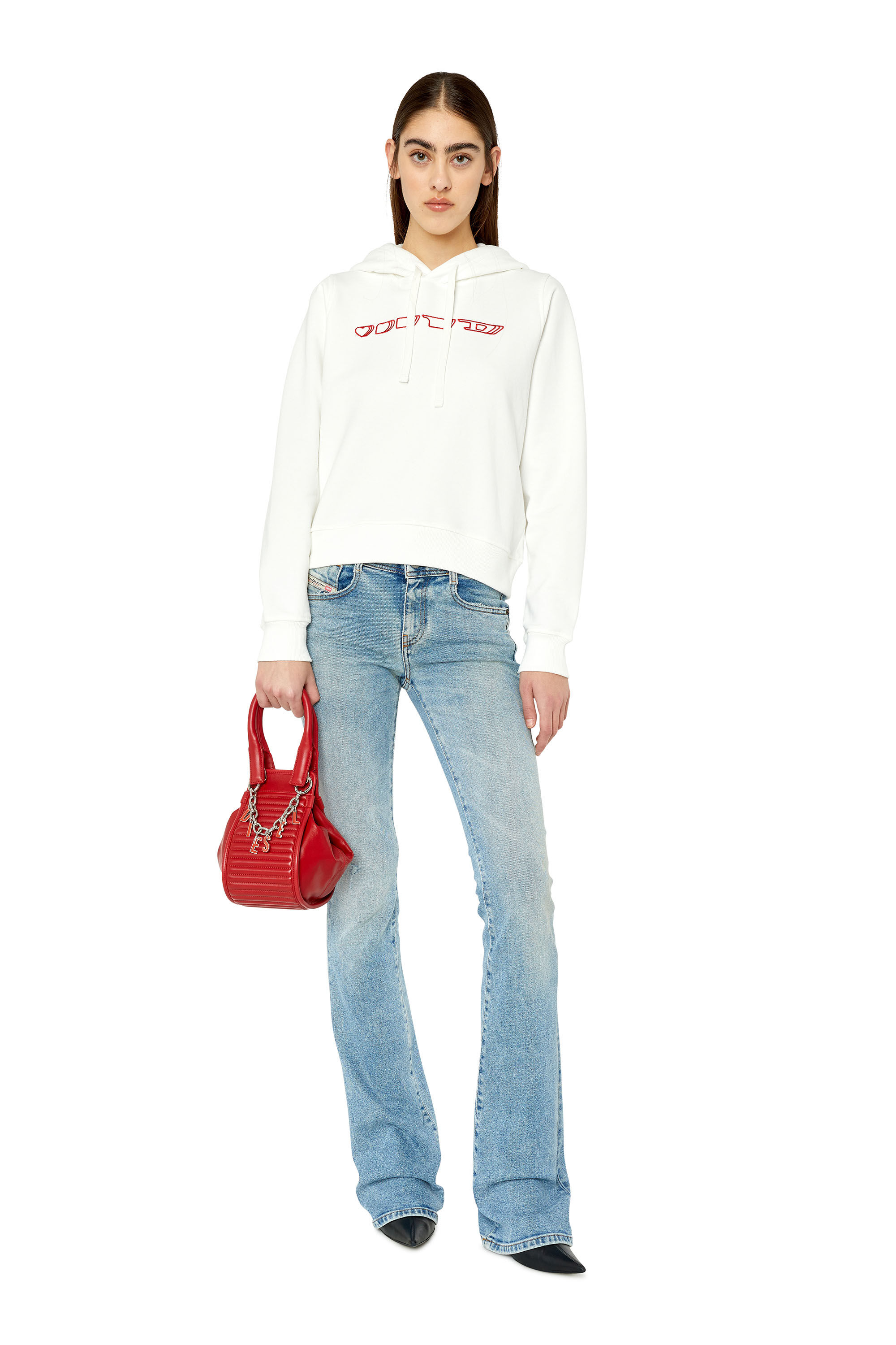 Diesel - F-REGGY-HOOD-G3, White - Image 1