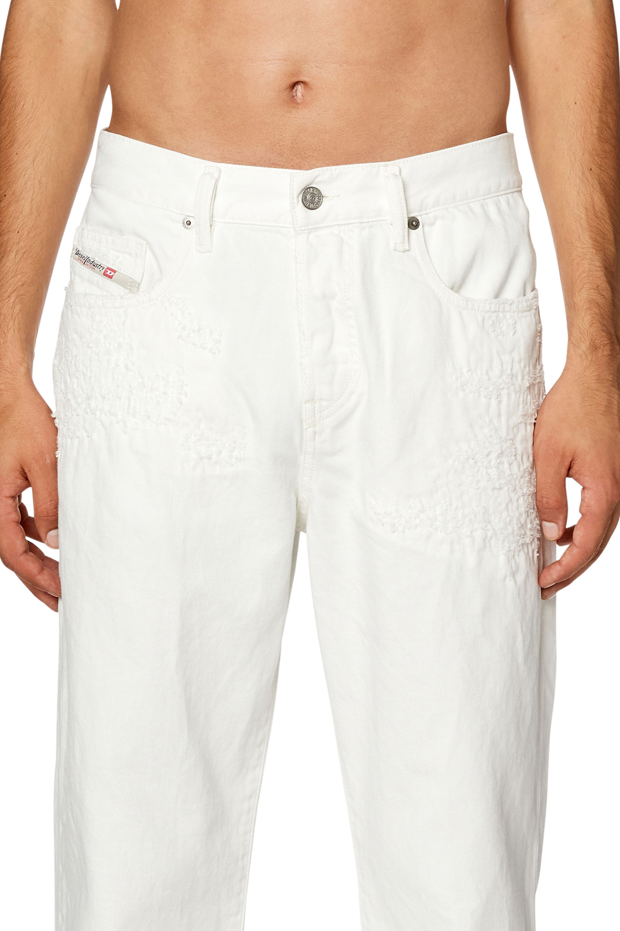 Diesel - Straight Jeans 2020 D-Viker 068HB, White - Image 5