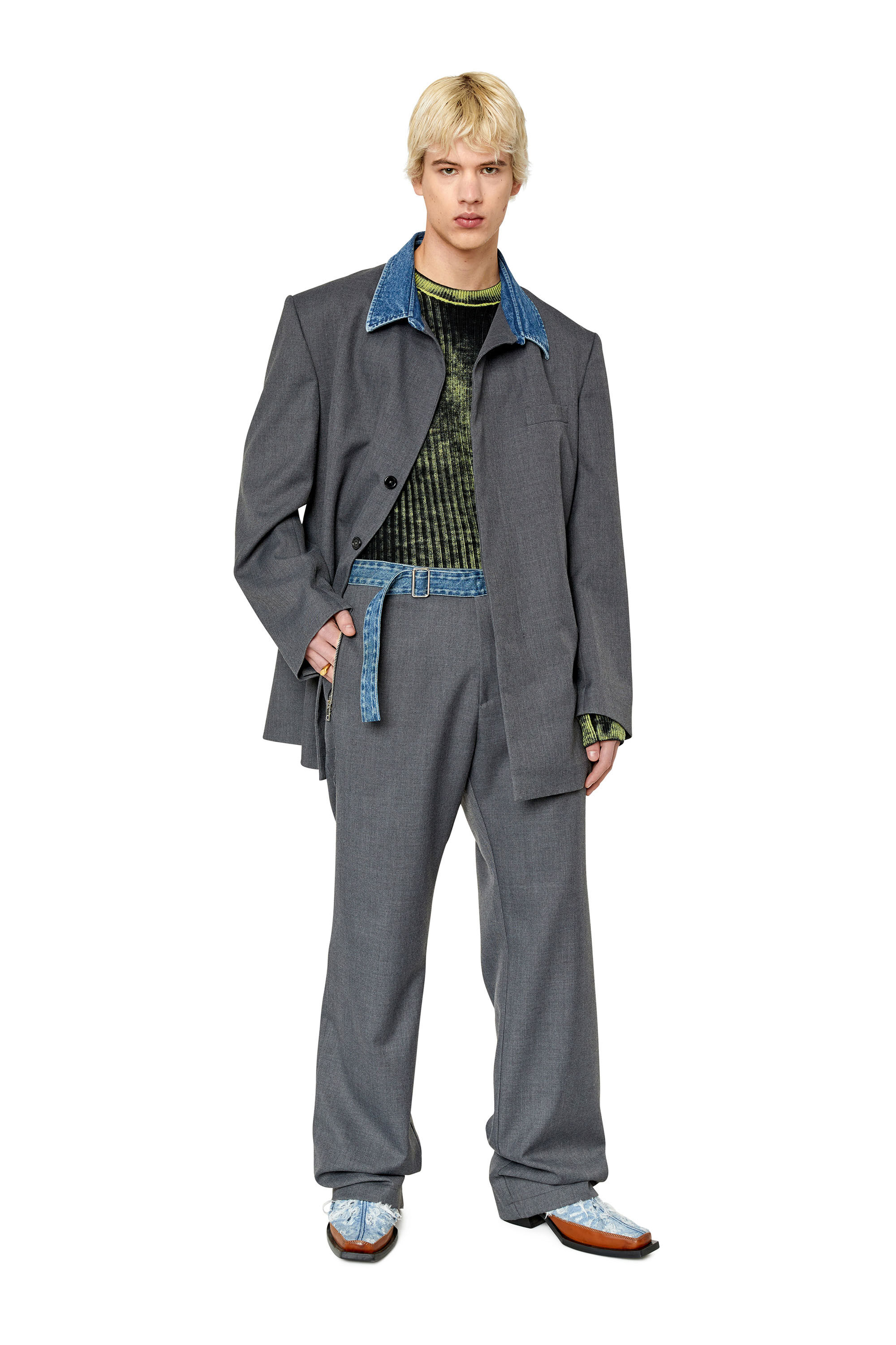 Diesel - P-GOLD-A, Dark grey - Image 1
