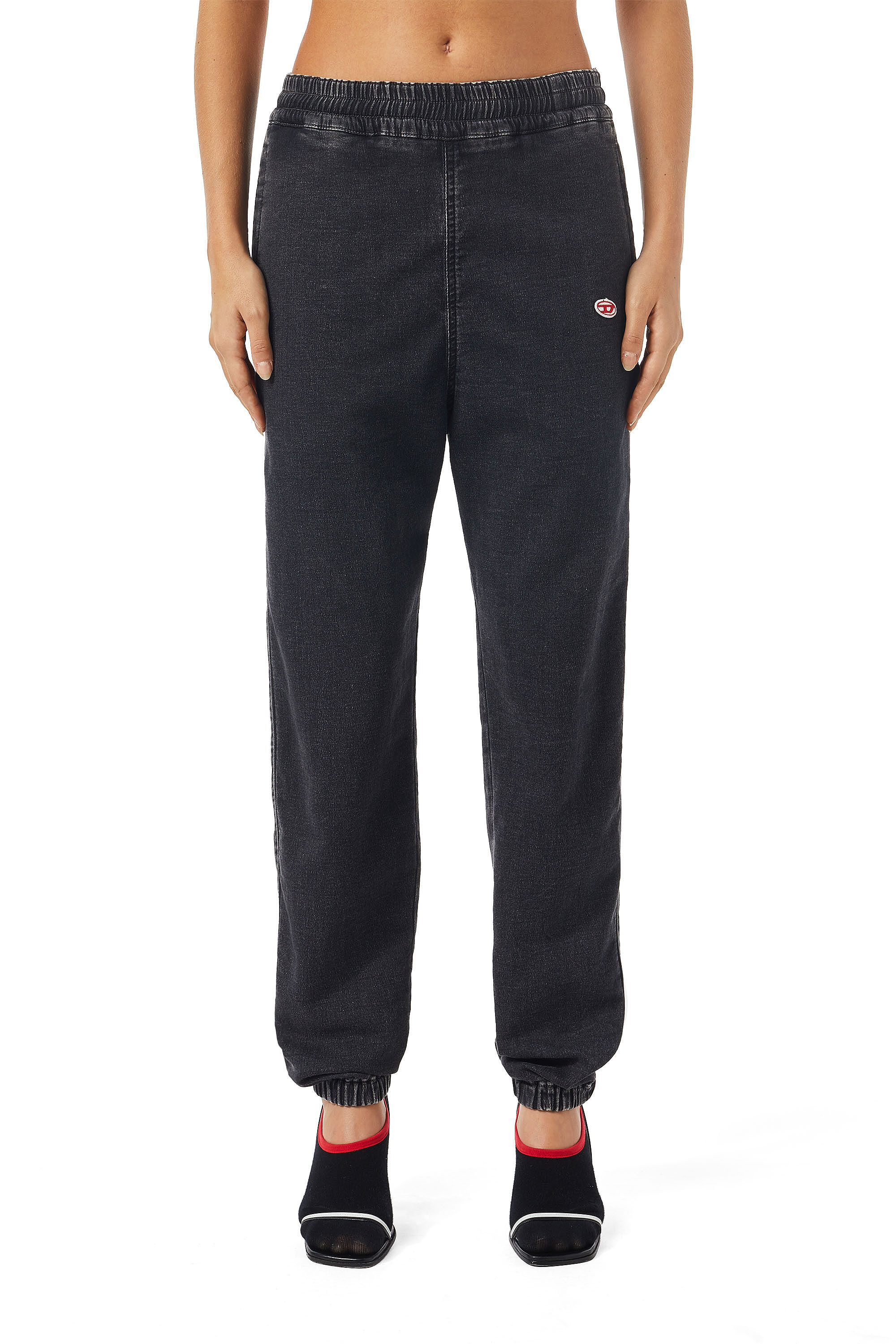 Diesel - D-Lab Track Denim 069ZE Tapered, Black/Dark grey - Image 3