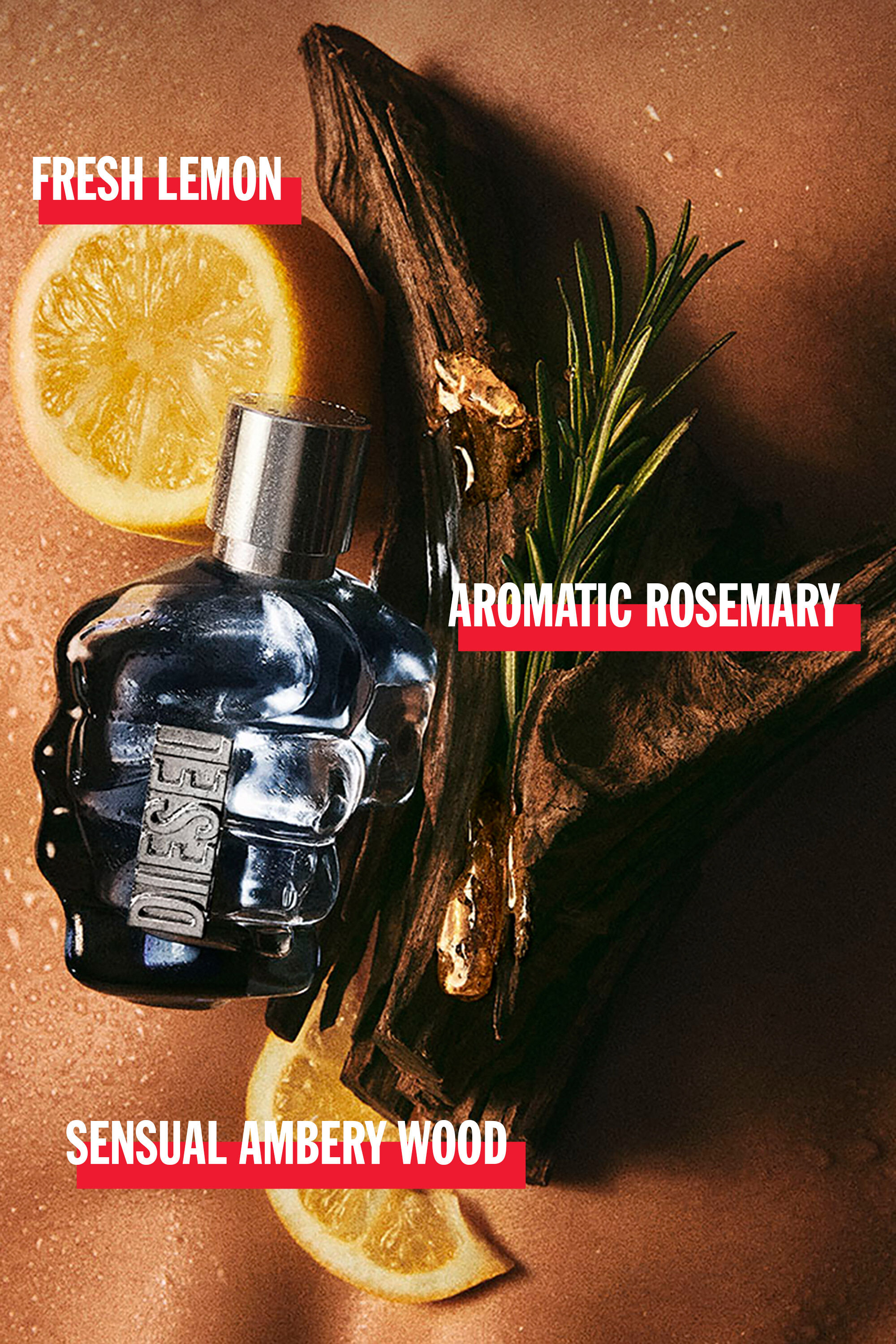 DIESEL Only The Brave Red 香水50ml D RED 50 ML D RED 50ml, 1.7 FL.OZ., Eau de Parfum｜レッド