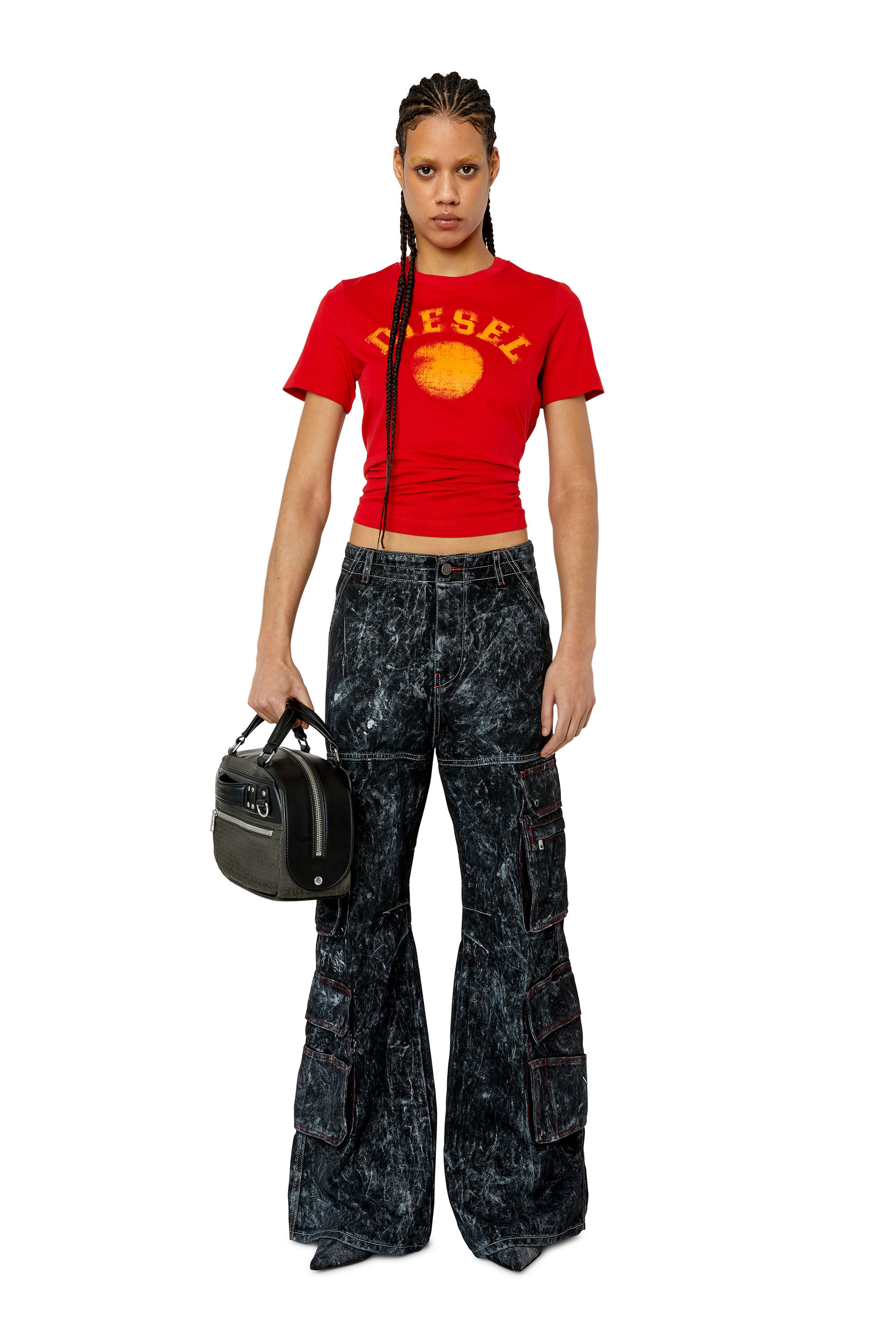 Diesel - 1996 D-Sire 0EMAC Straight Jeans, Black/Dark grey - Image 1