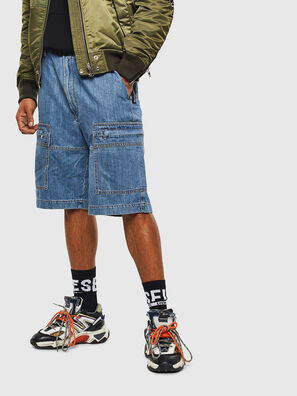 D-LUKS-SHORT, Light Blue - Shorts