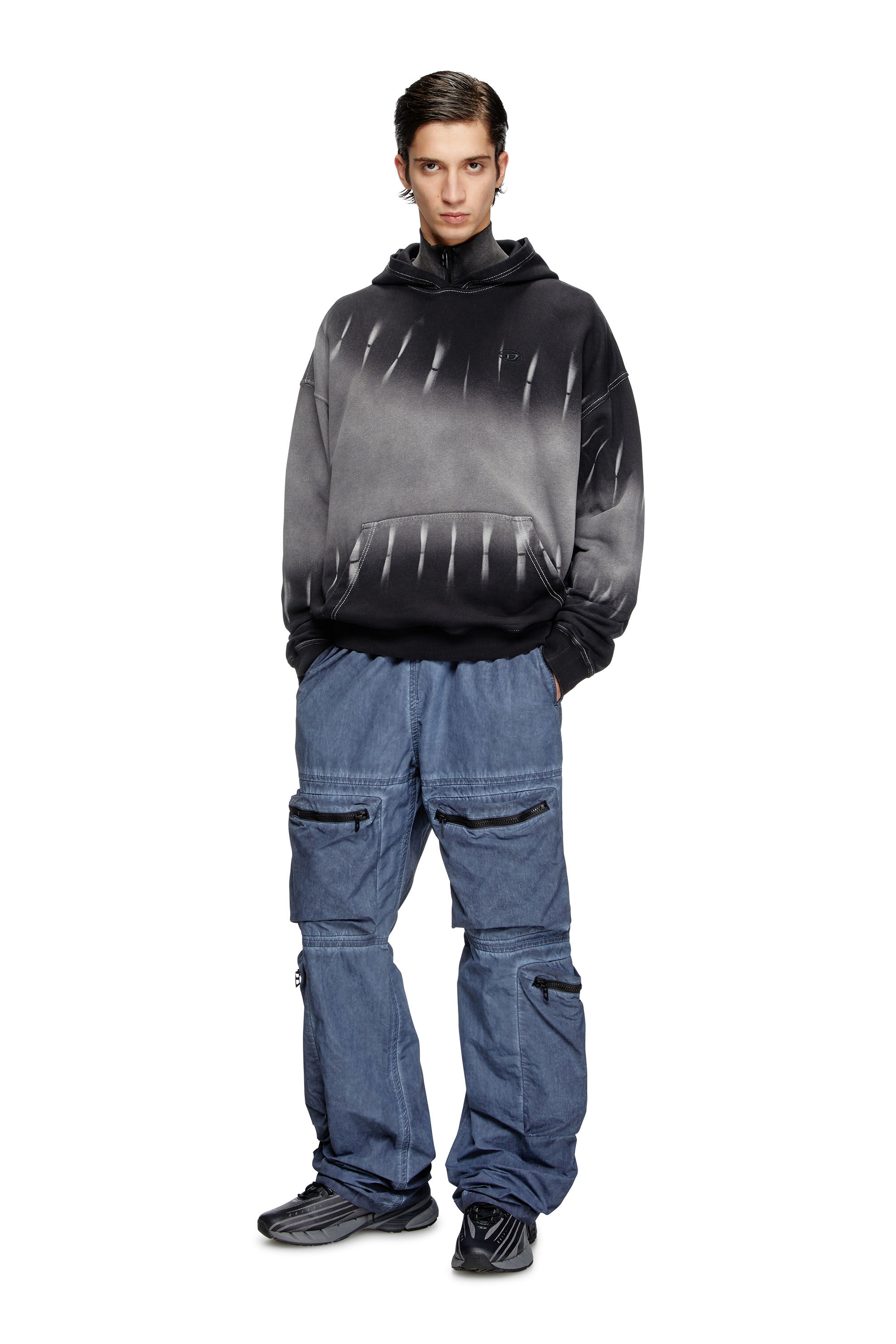 Diesel - P-NOODE-A, Man's Utility pants in Blue - 1