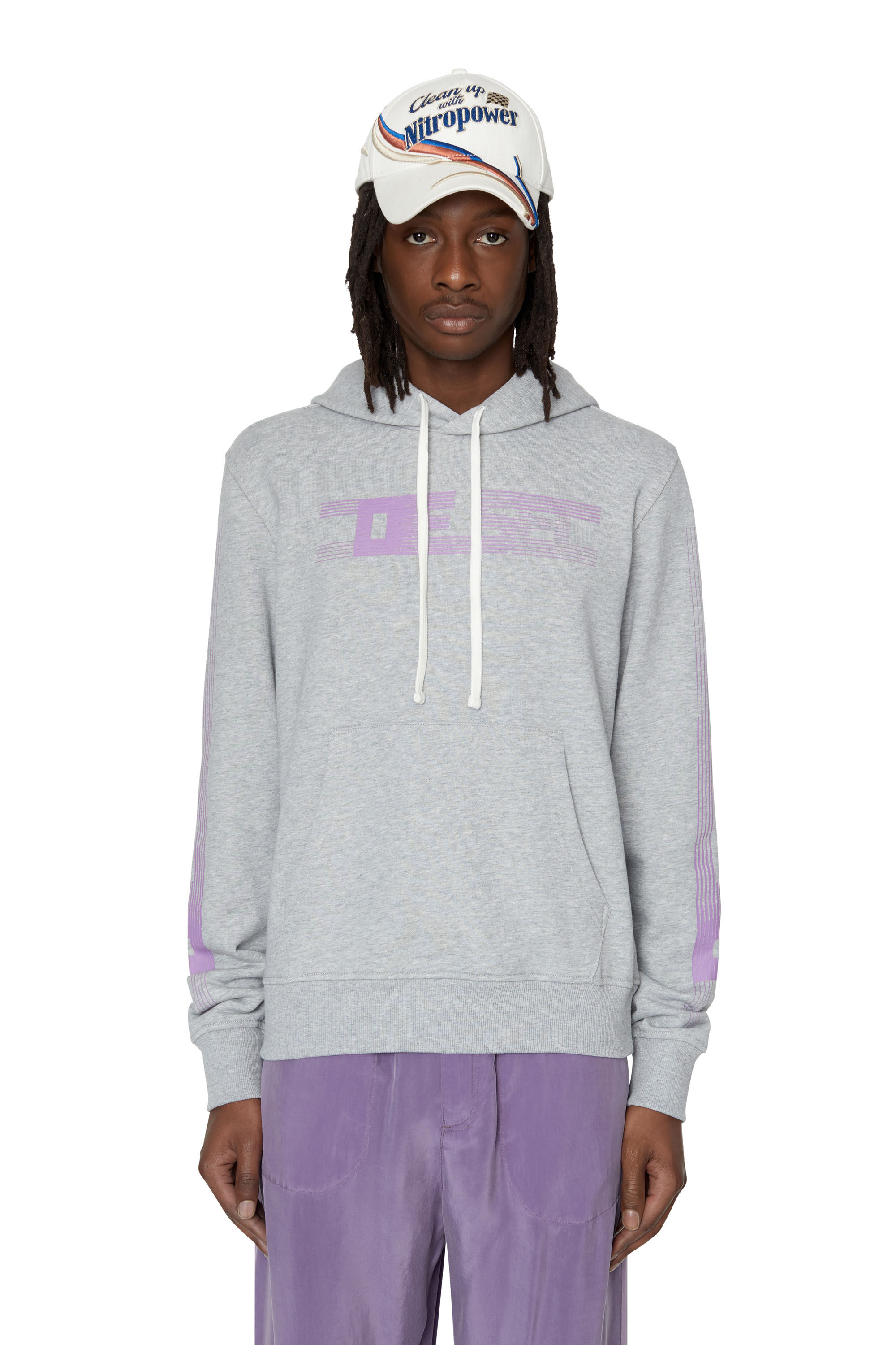 Diesel - S-GINN-HOOD-E3, Light Grey - Image 3