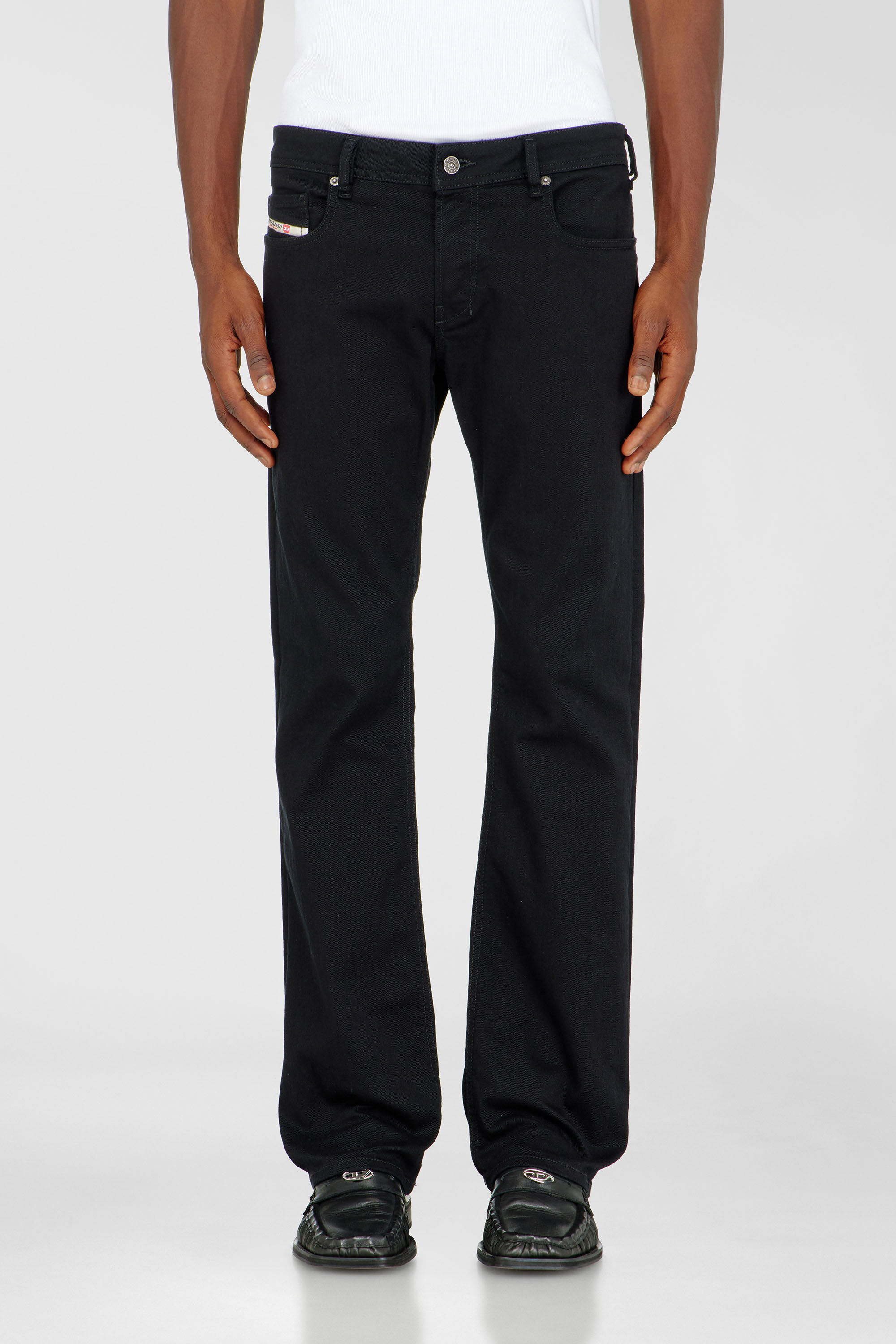 Diesel - Man's Bootcut Jeans 2007 Zatiny 0688H, Black/Dark grey - 4