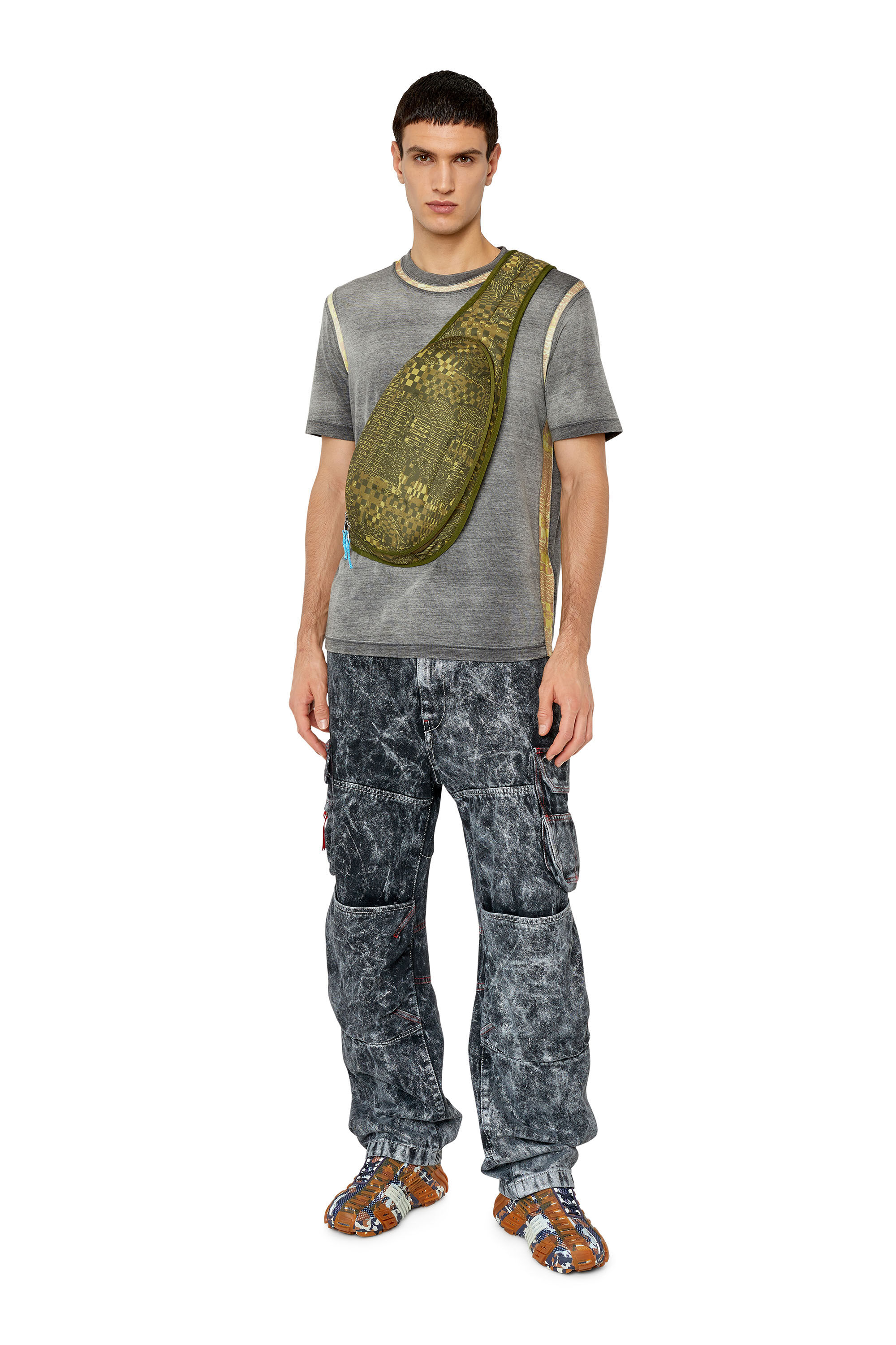 Diesel - 1DR-POD SLING BAG, Military Green - Image 1