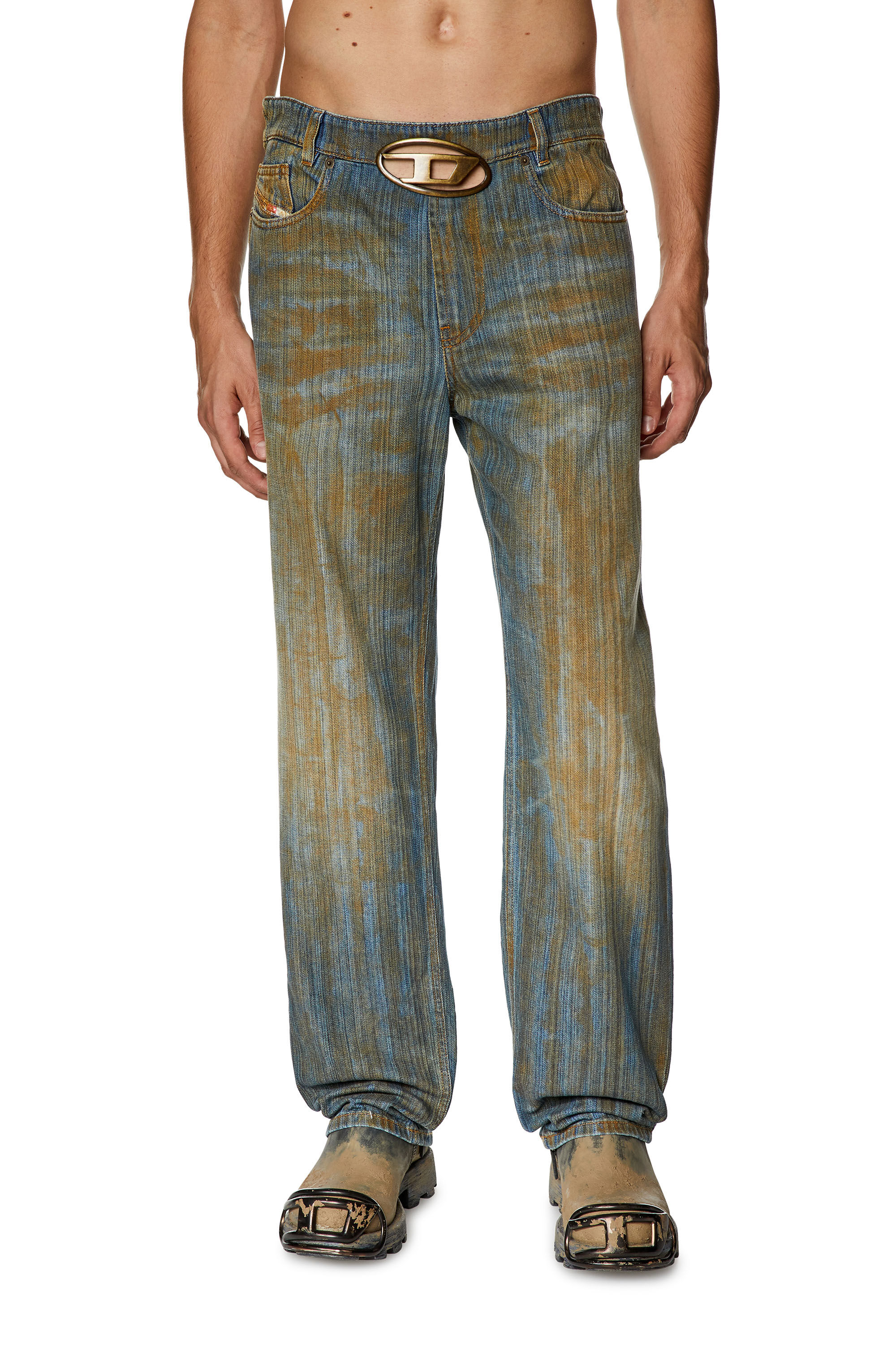 Diesel - Straight Jeans 2010 D-Macs 0NLAL, Medium blue - Image 3