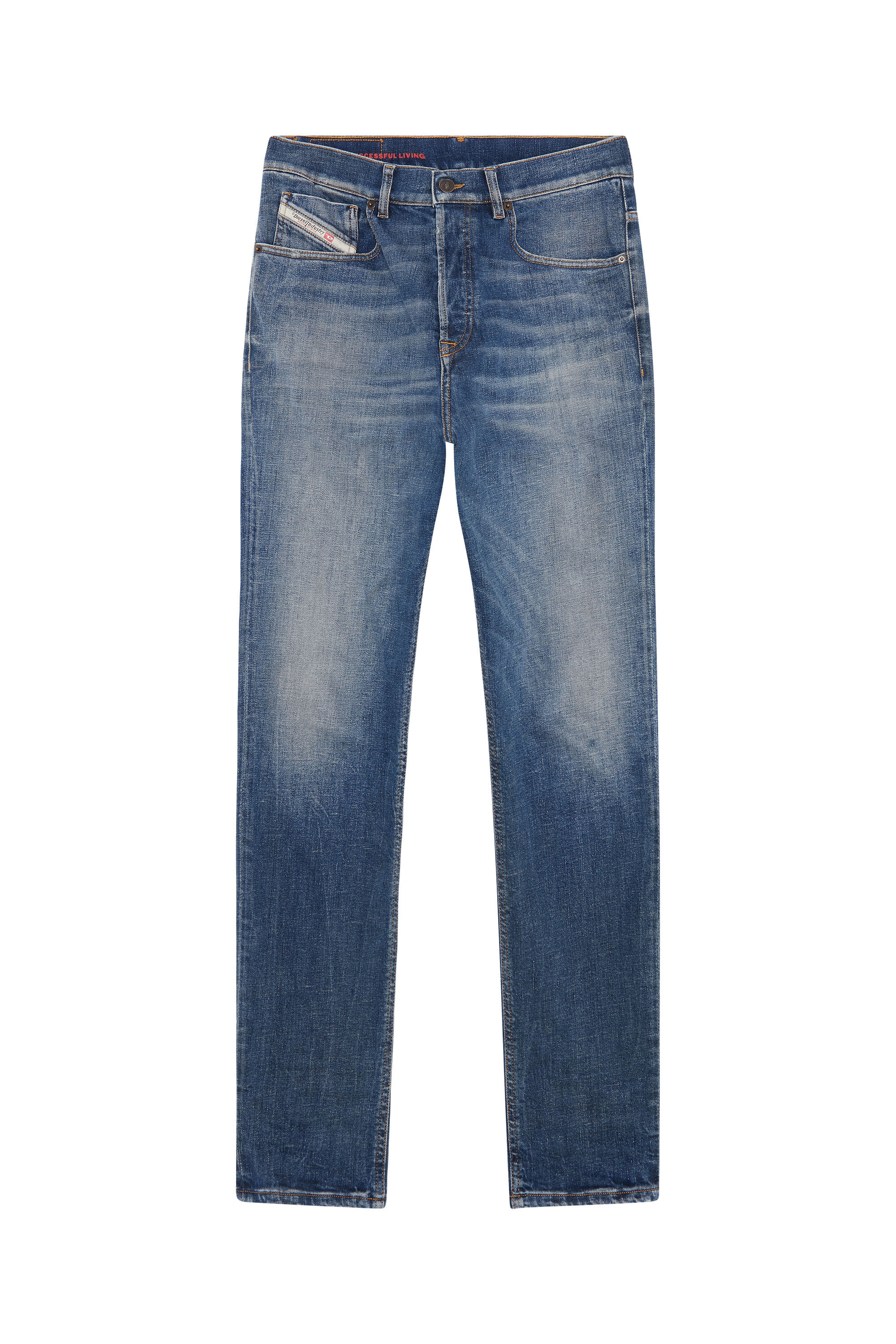 Diesel - Tapered Jeans 2005 D-Fining 09E66, Dark Blue - Image 2