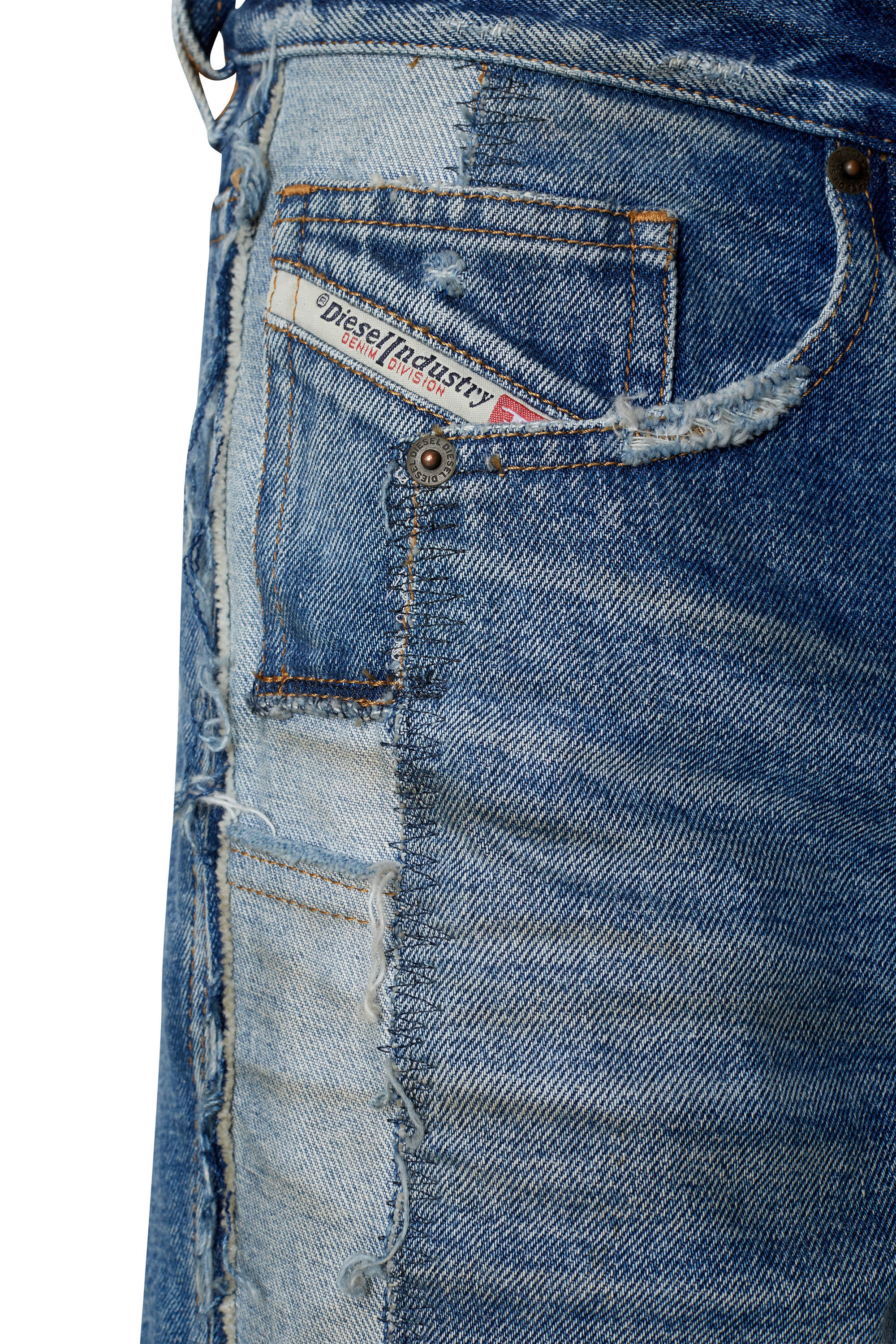 Diesel - 2010 D-Macs 09E23 Straight Jeans, Medium blue - Image 6