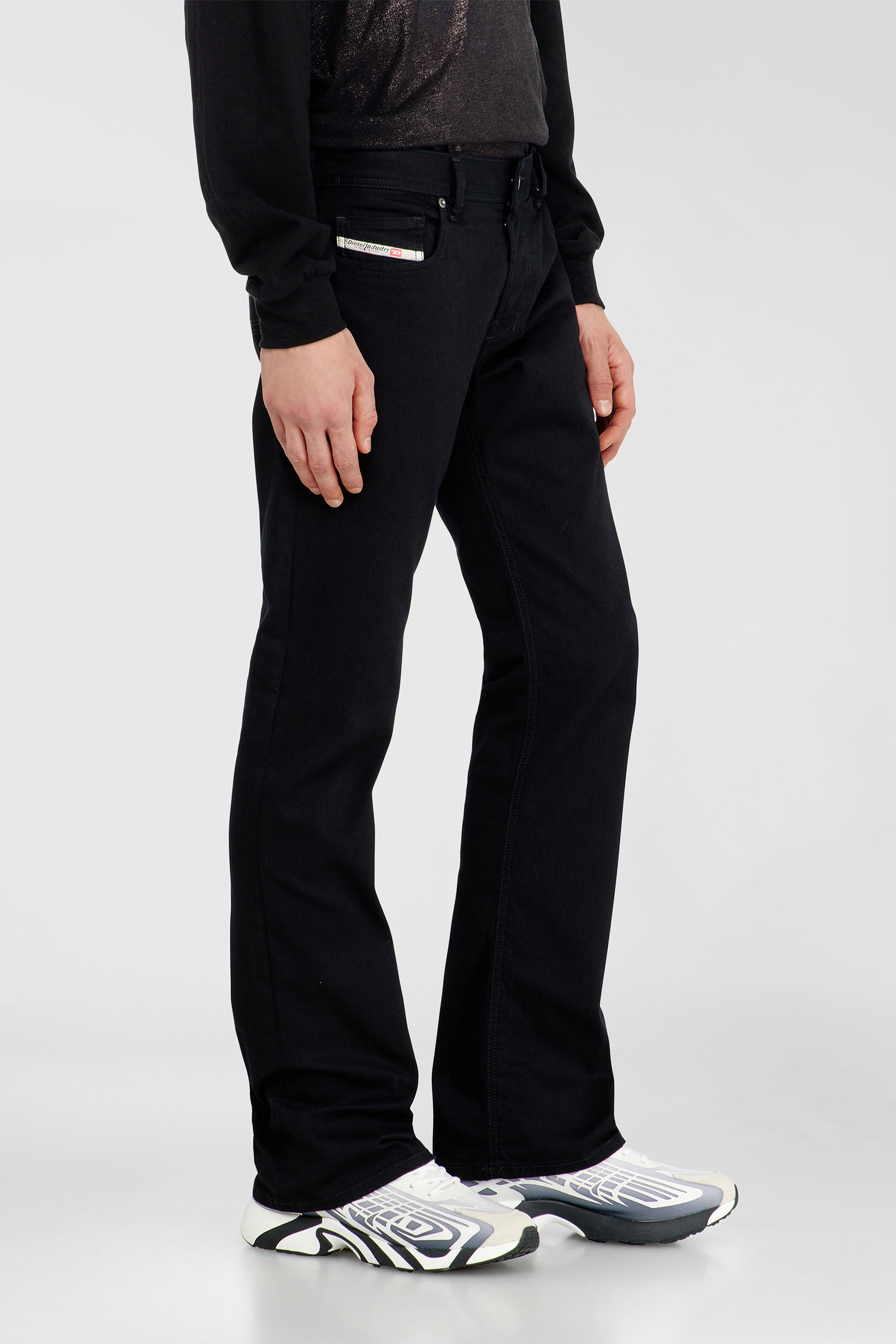Diesel - Man's Bootcut Jeans 2007 Zatiny 0688H, Black/Dark grey - 7