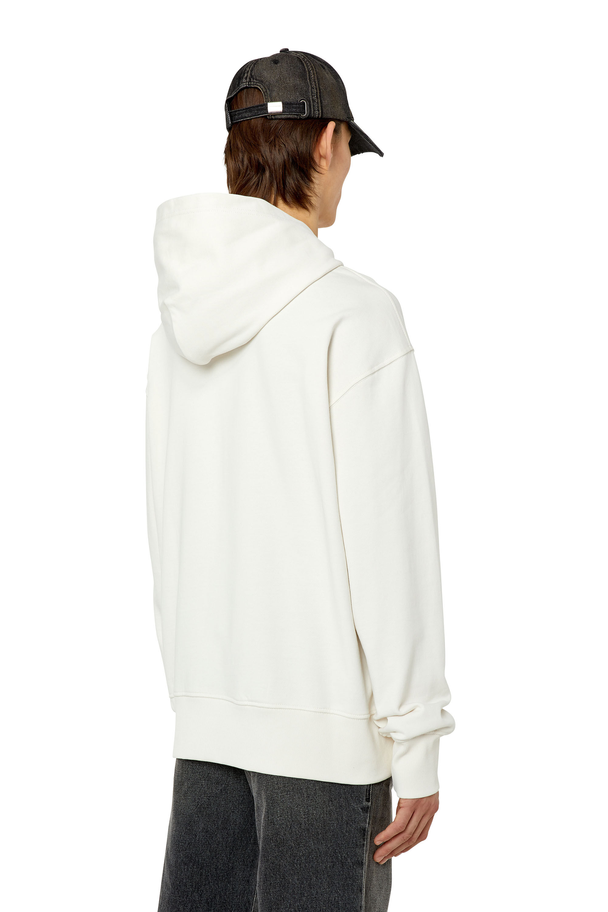 Diesel - S-MACSOUT-HOOD, White - Image 3