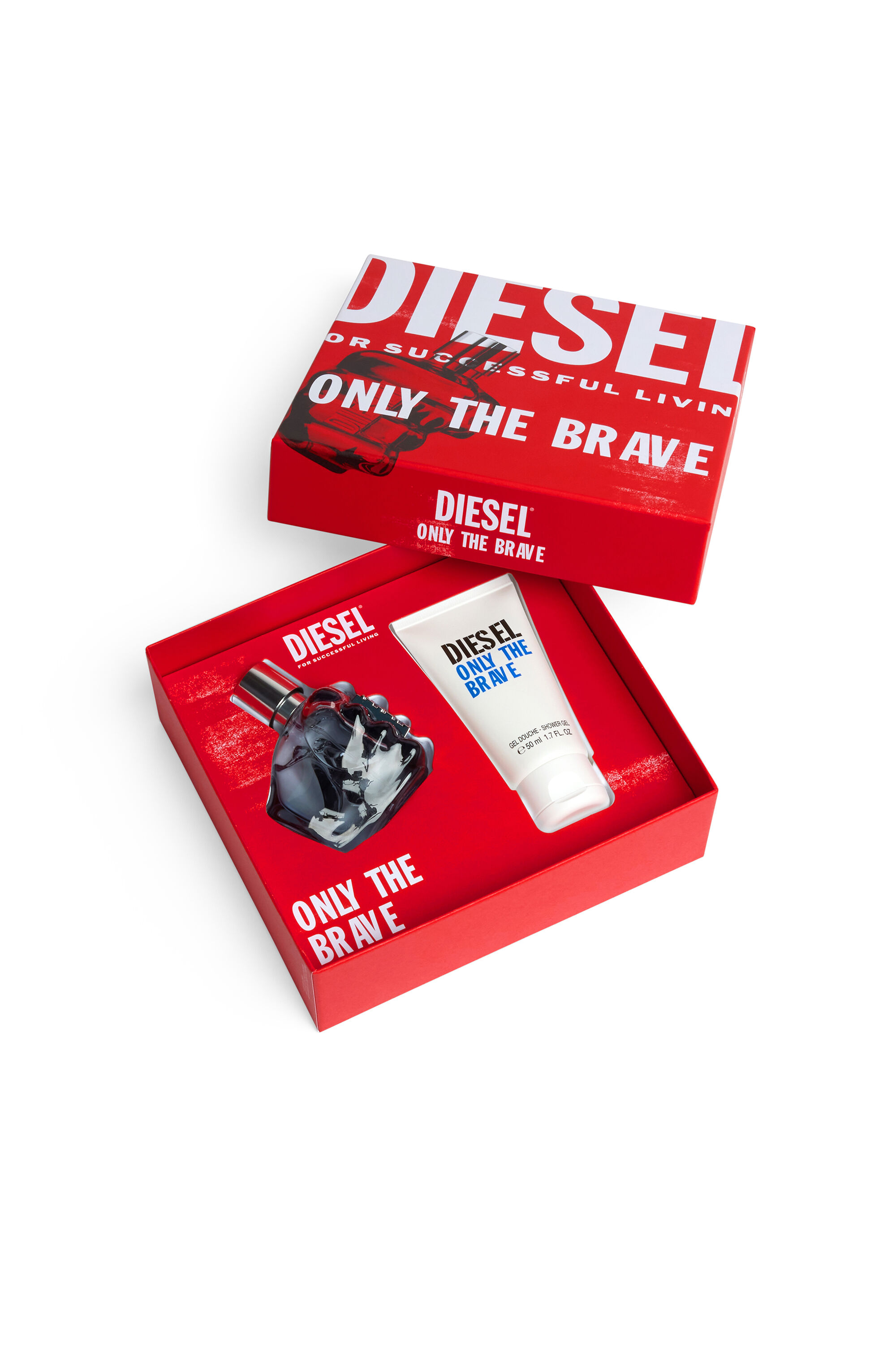 Diesel - ONLY THE BRAVE 35 ML GIFT SET, Man's Only The Brave Gift Set in Blue - 2