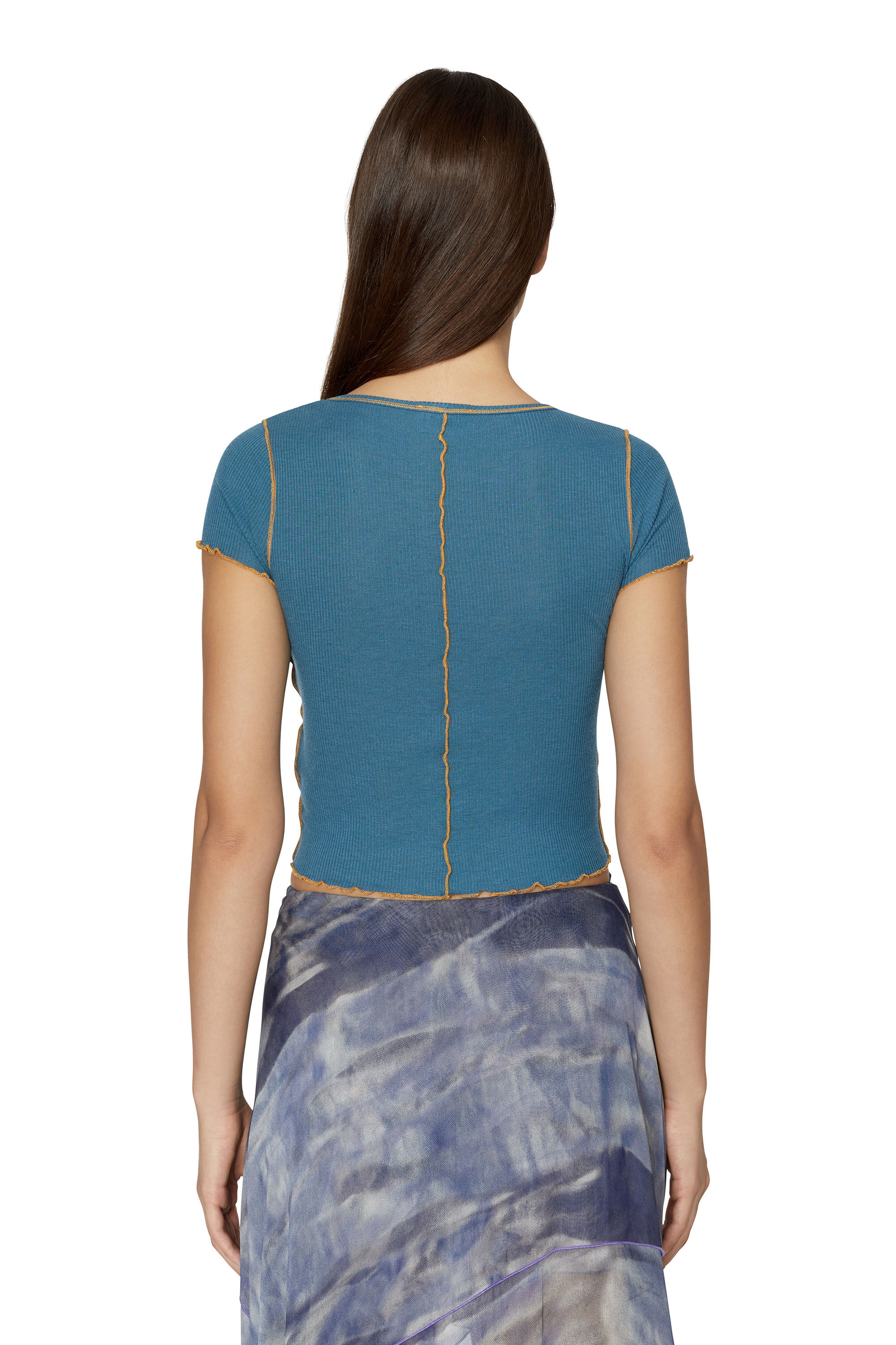 Diesel - T-RIBYELLE, Blue - Image 4