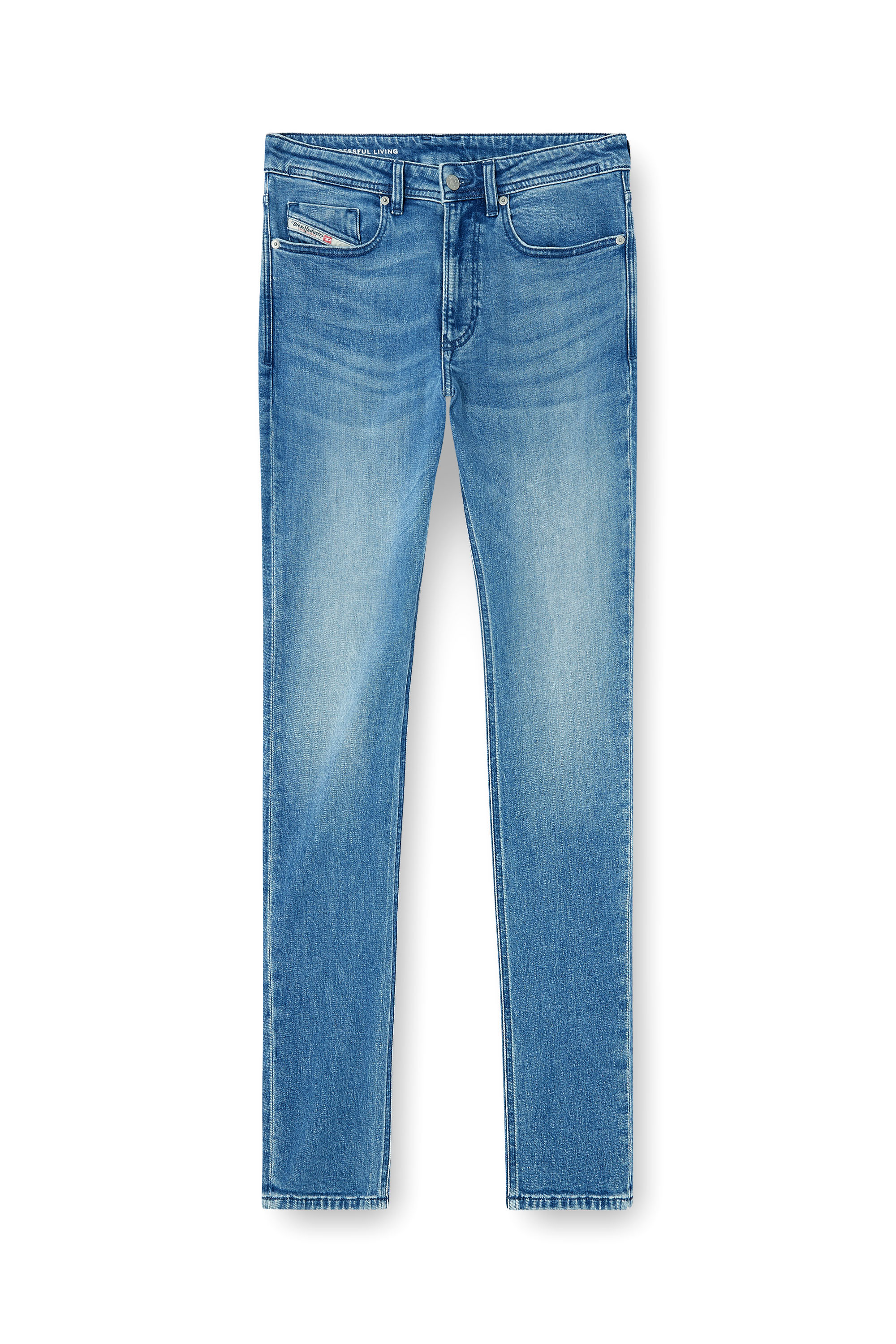 Diesel - Man's Skinny Jeans 1979 Sleenker 0BEBI, Light Blue - 4