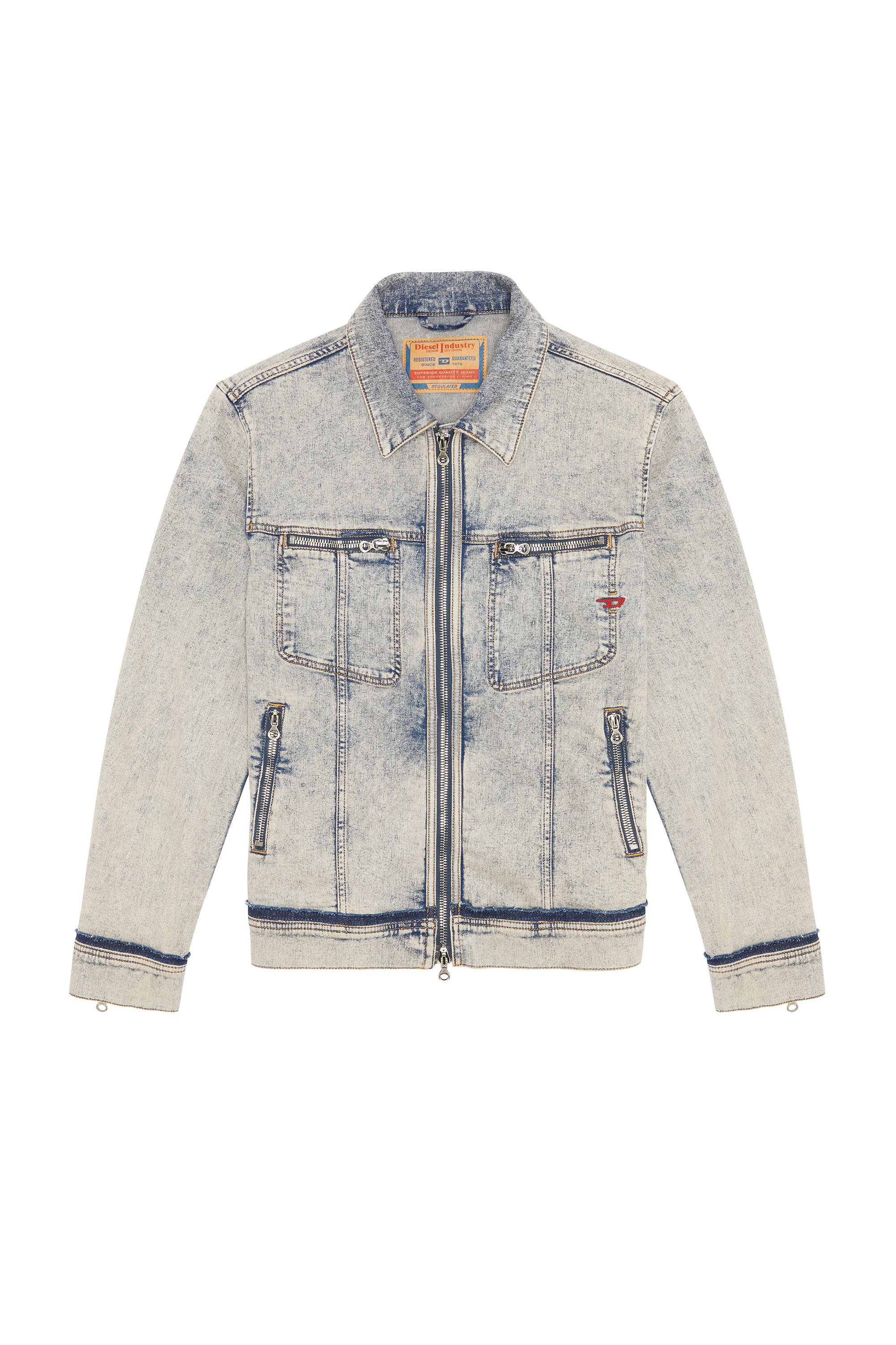 Diesel - D-BARCY-RE, Light Blue - Image 3
