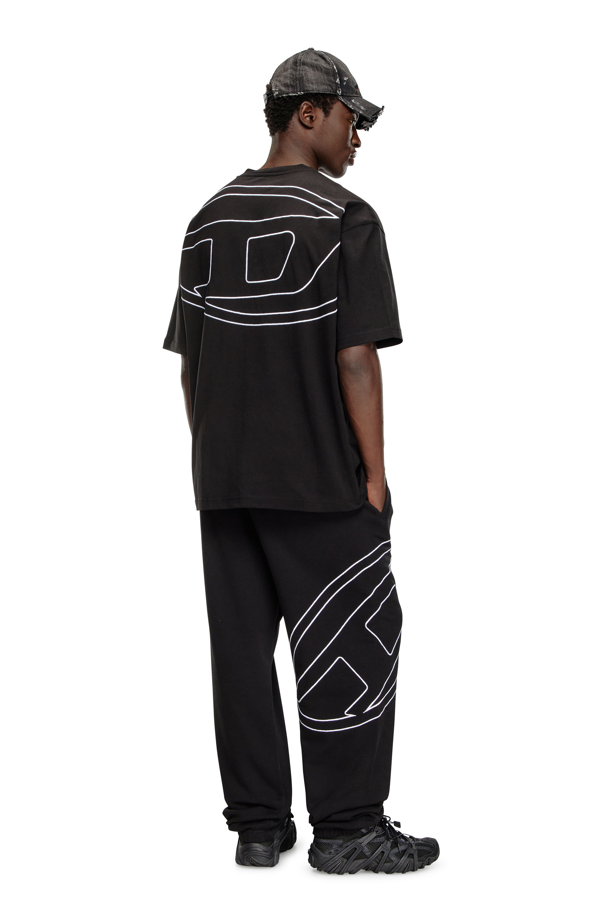 Diesel - T-BOGGY-MEGOVAL-D, Black - Image 2