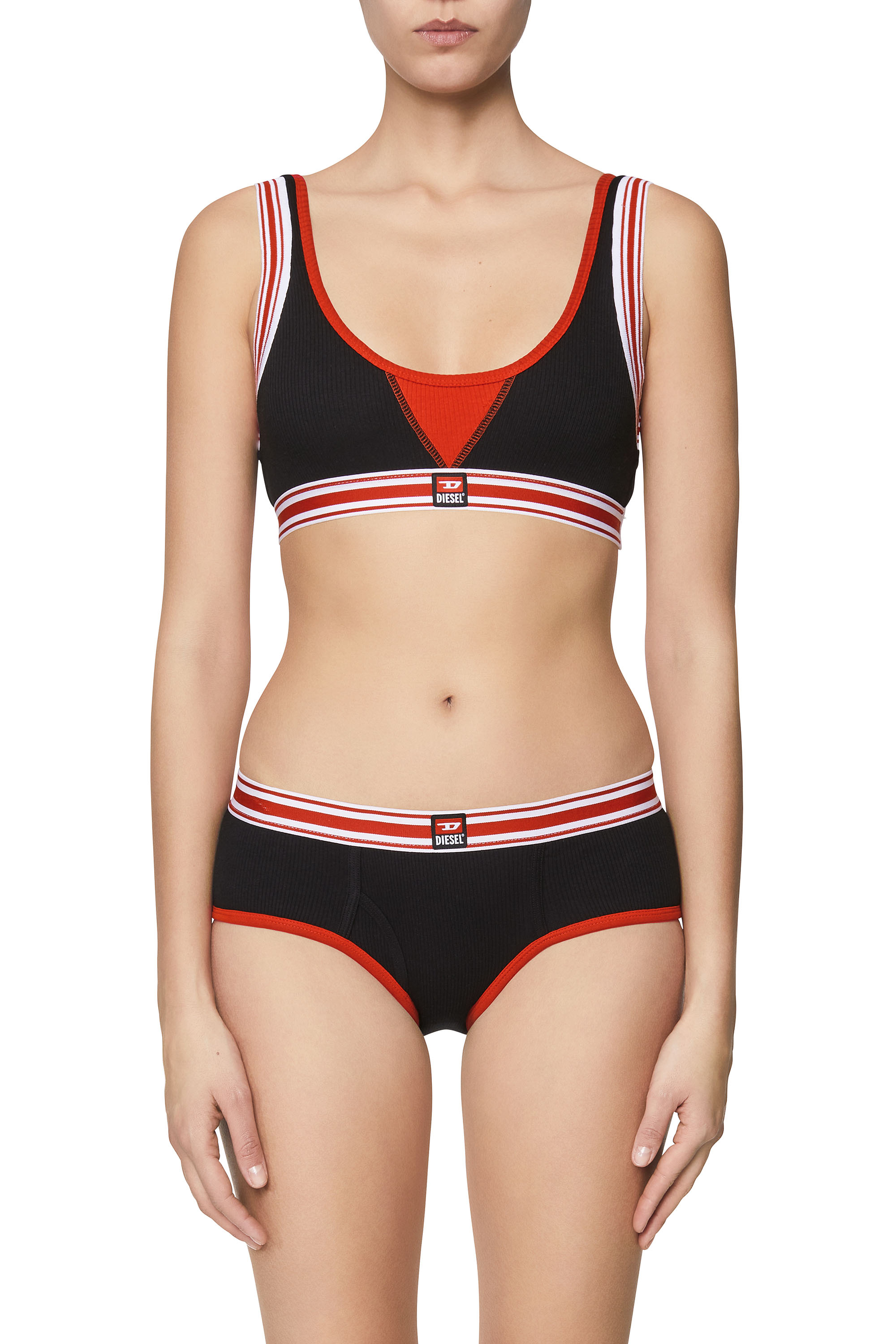 Diesel - UFSB-BRASS-C, Black/Red - Image 1