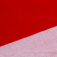 Diesel - HELMY, Unisex's Cotton towel with maxi logo in Red - 4