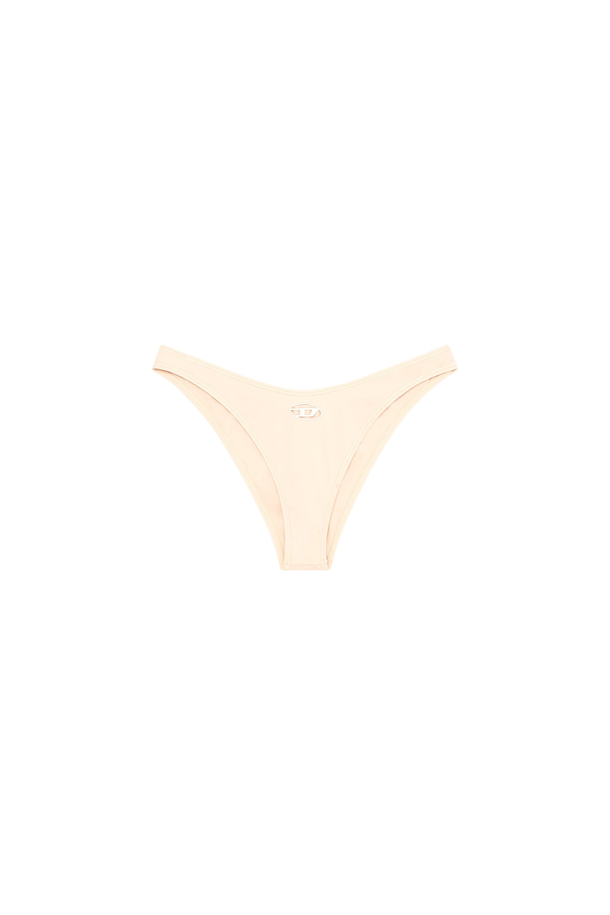 Diesel - PUNCHY-UTLT, Woman's Microfibre briefs with cut-out logo in Nude - 3
