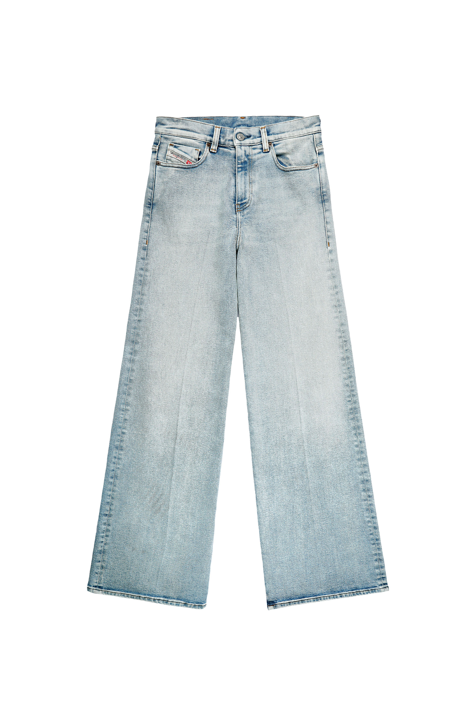 Diesel - 1978 09C08 Bootcut and Flare Jeans, Light Blue - Image 6