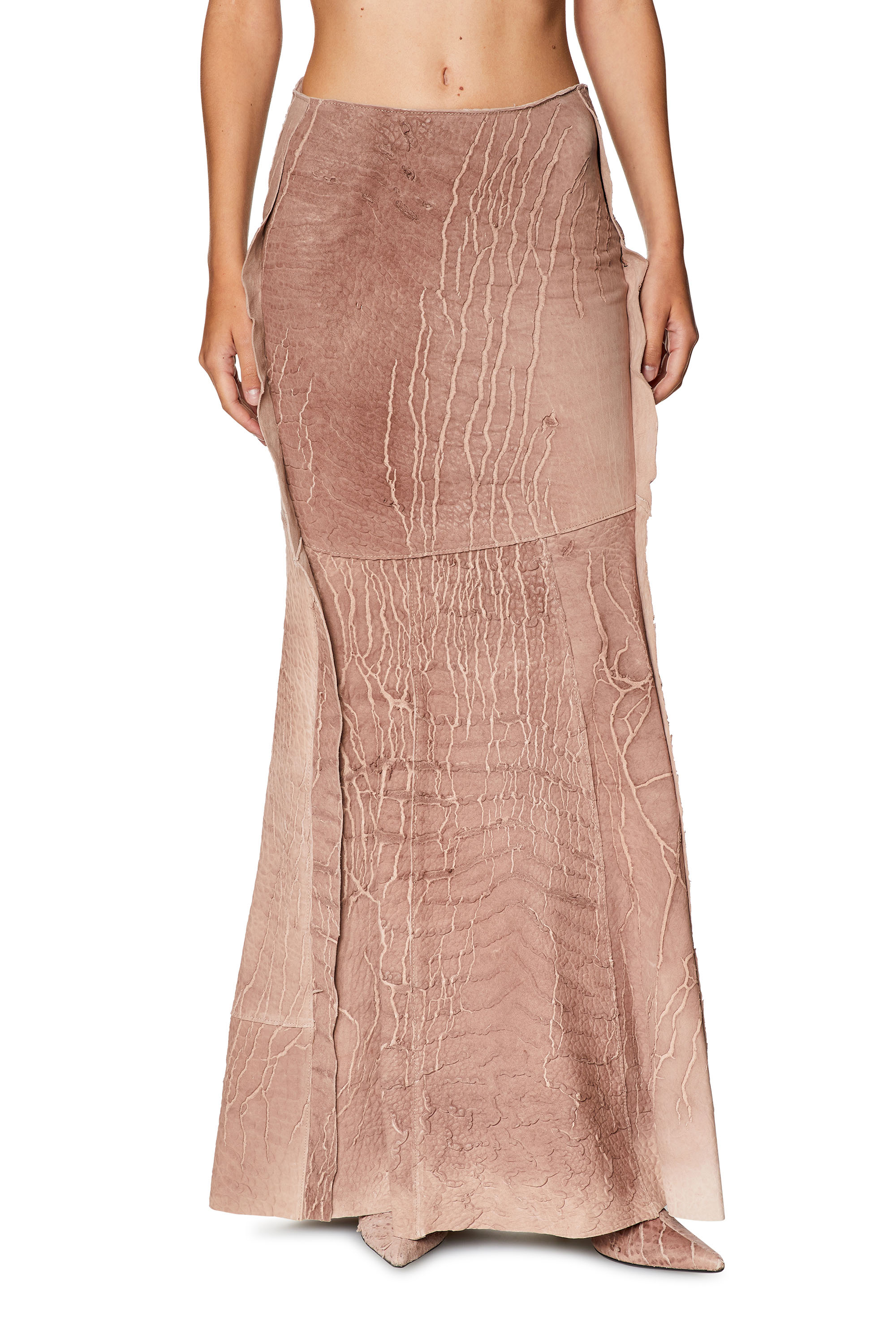 Diesel - L-CRACKSKIRT, Lilac - Image 1