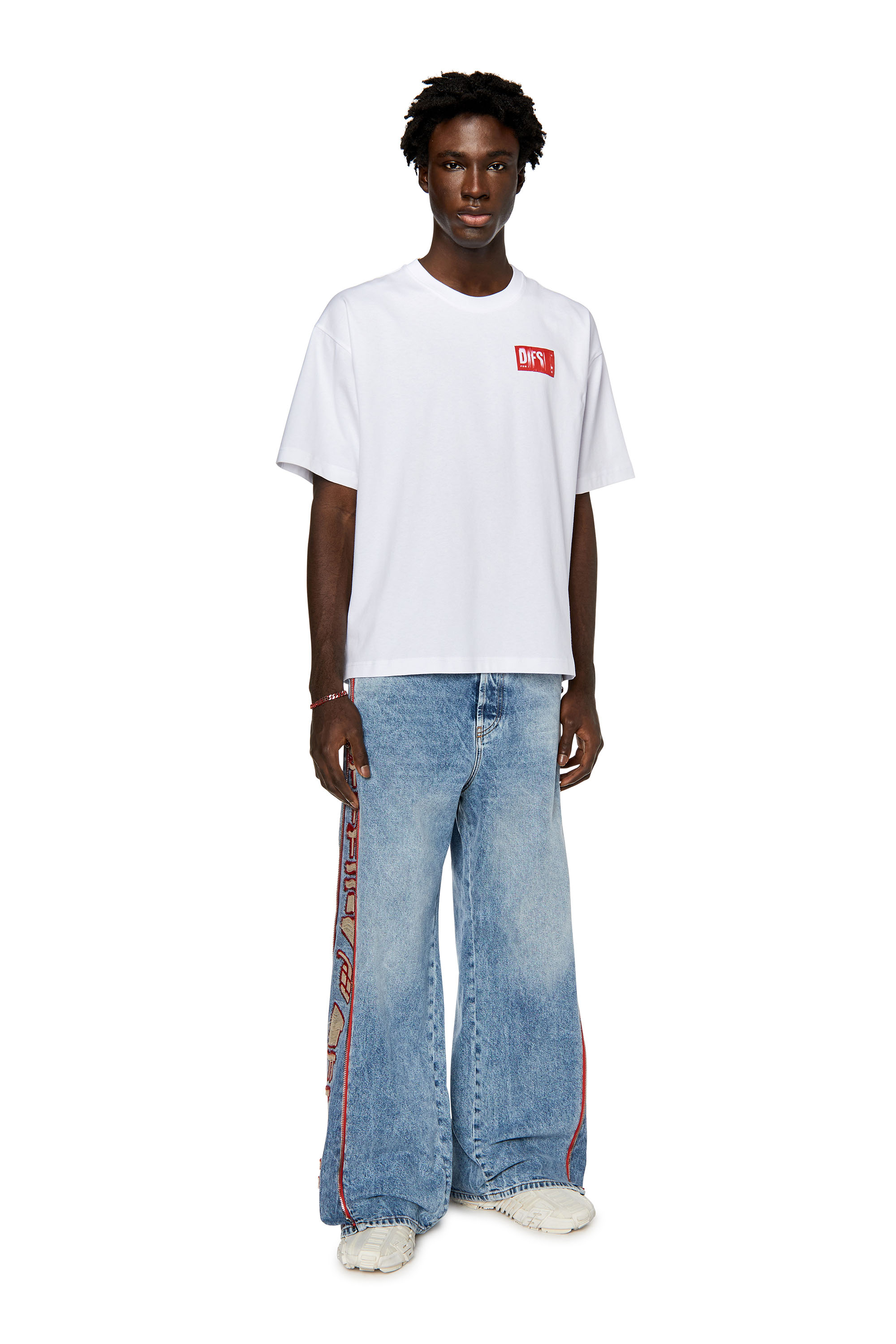 Diesel - T-NLABEL, White - Image 2