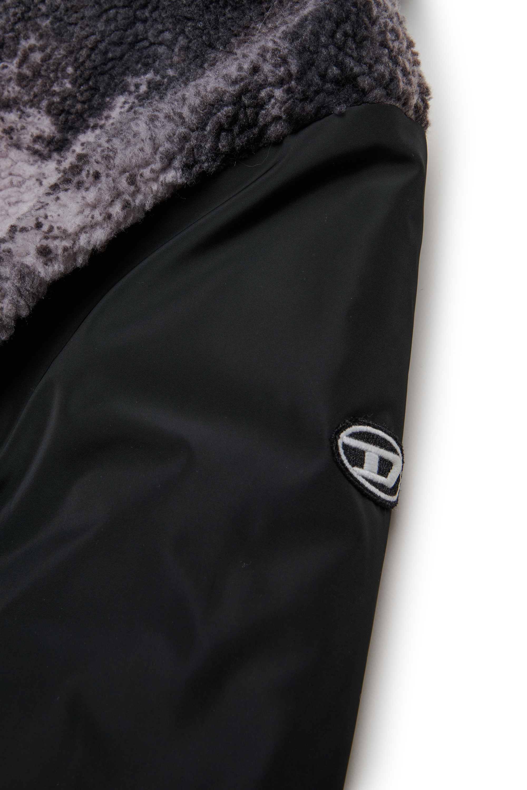 Diesel - JULLY, Man's Hooded jacket in Black - 4