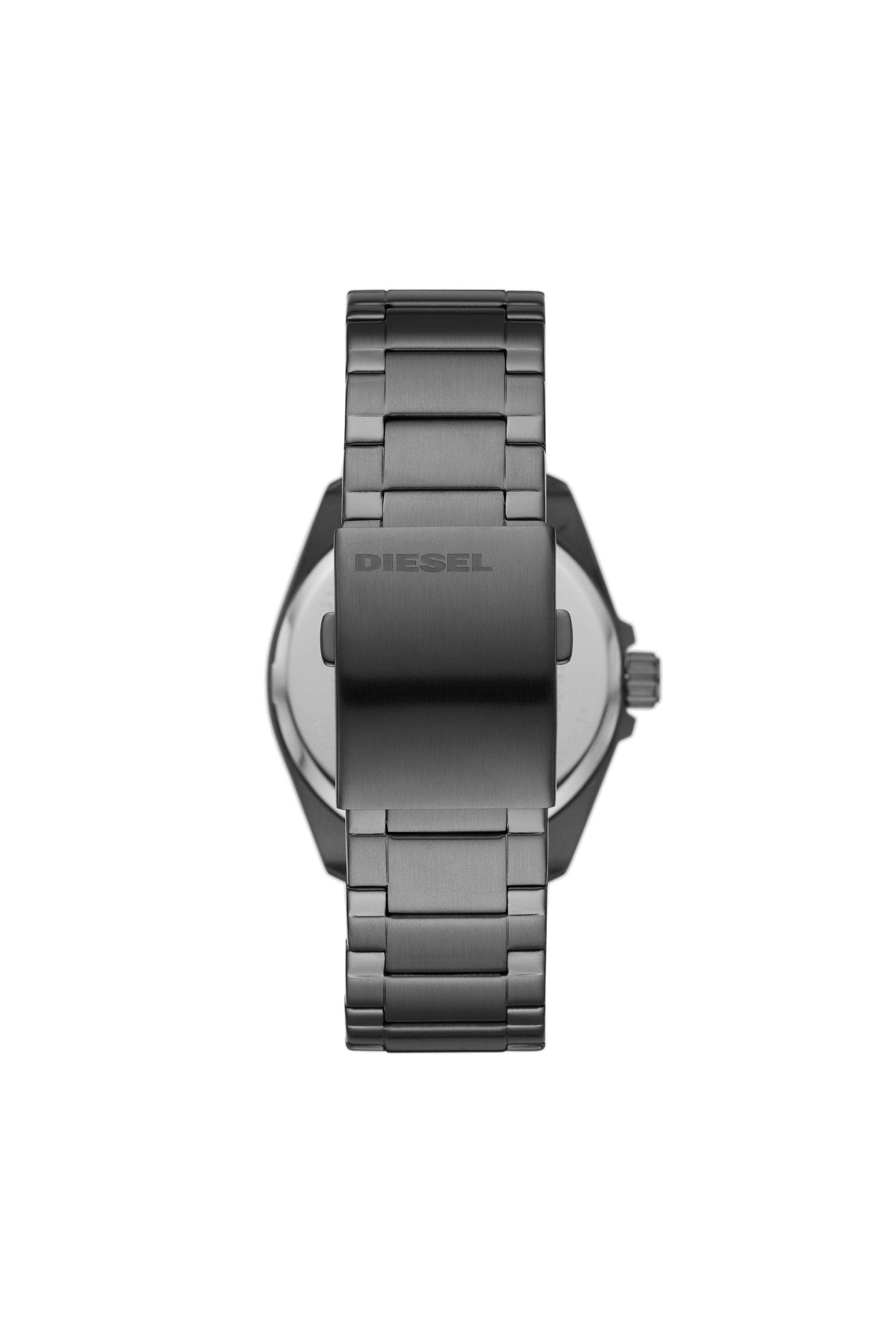 Diesel - DZ1908, Man's MS9 Three-Hand Gunmetal Stainless Steel Watch in Dark grey - 2