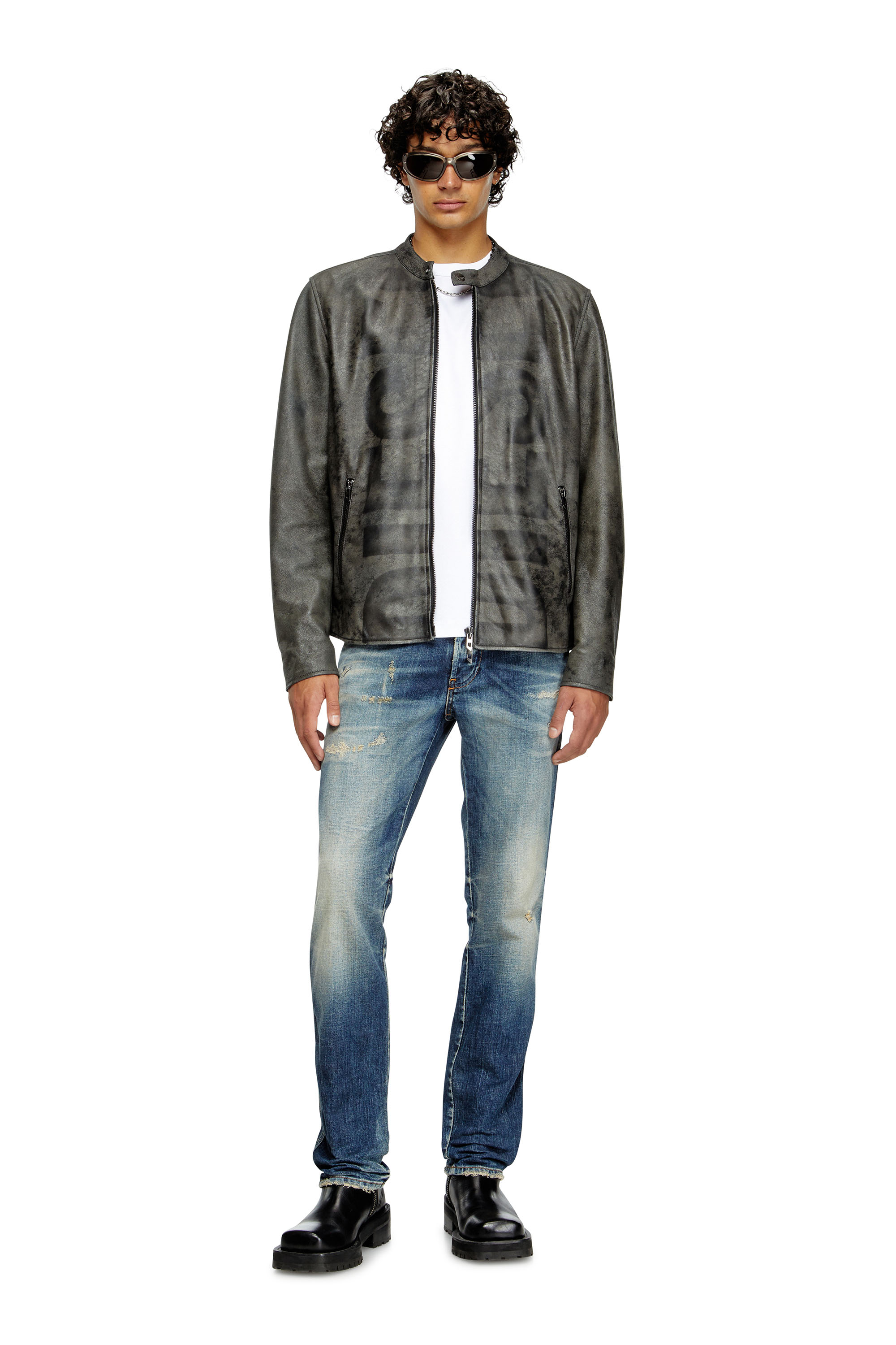 Diesel - T-MIEGOR-K77, Man's T-shirt in mercerised cotton in White - 2