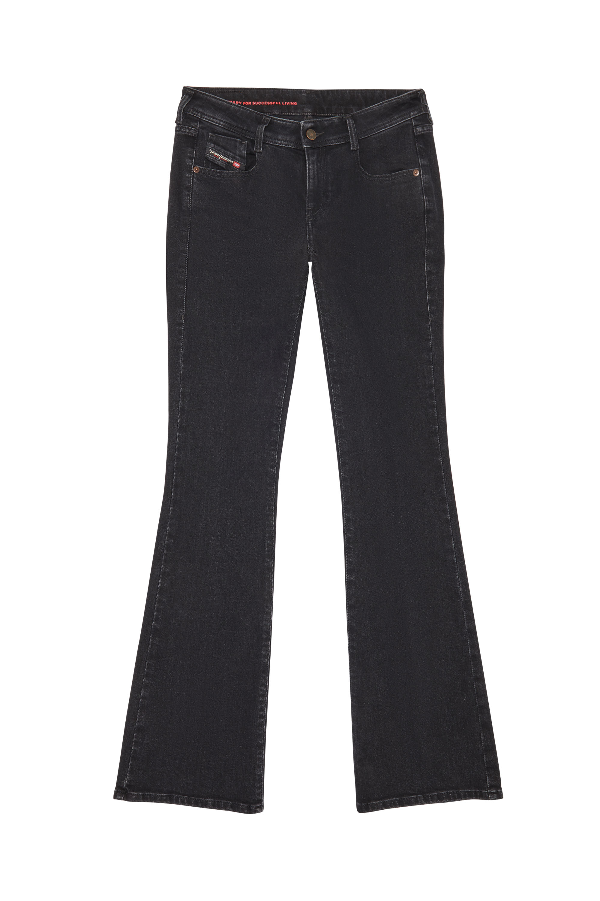 Bootcut and Flare Jeans 1969 D-Ebbey Z9C25, Black/Dark grey - Jeans