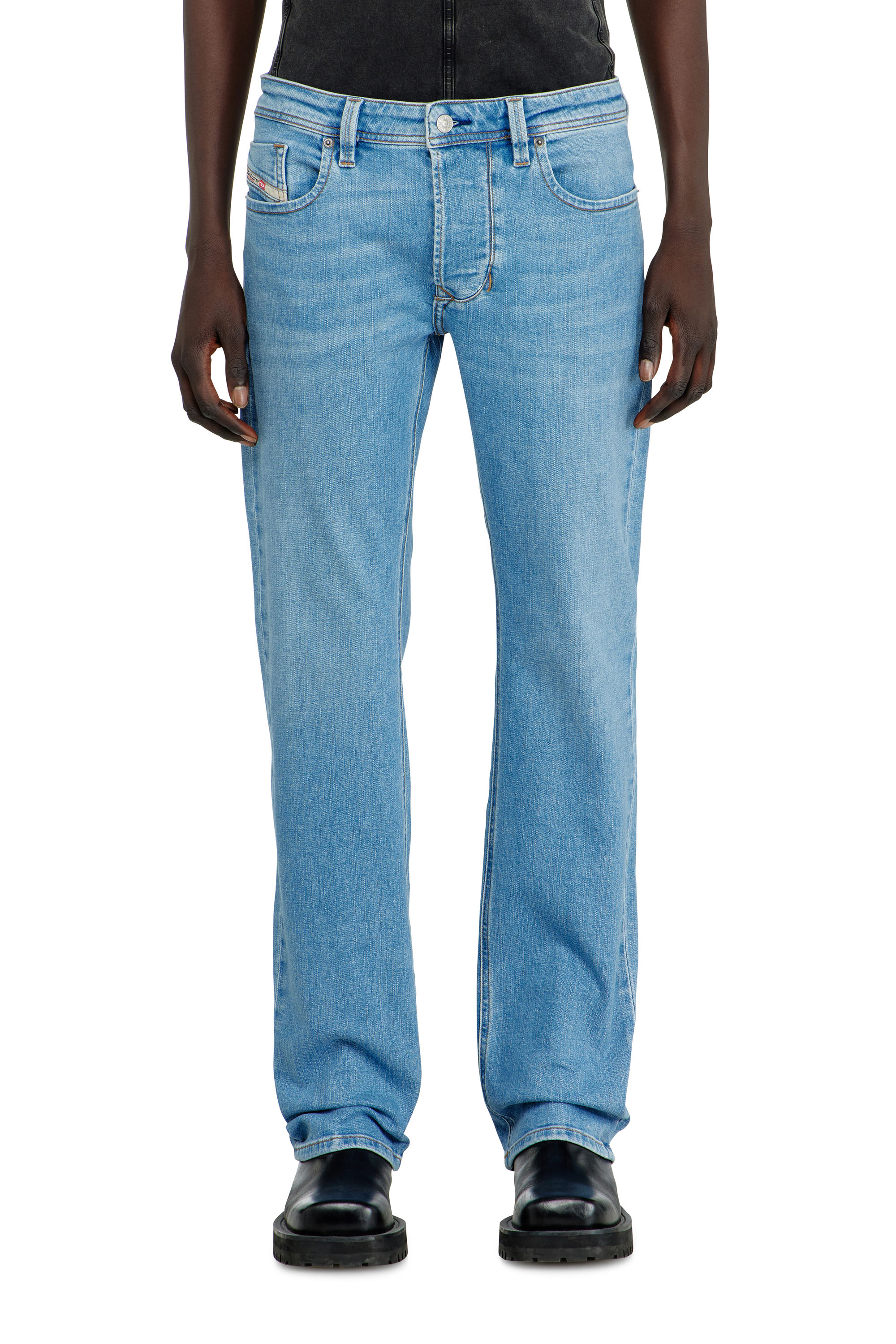 Diesel - Man's Regular Jeans 1985 Larkee 0HDBJ, Light Blue - 4