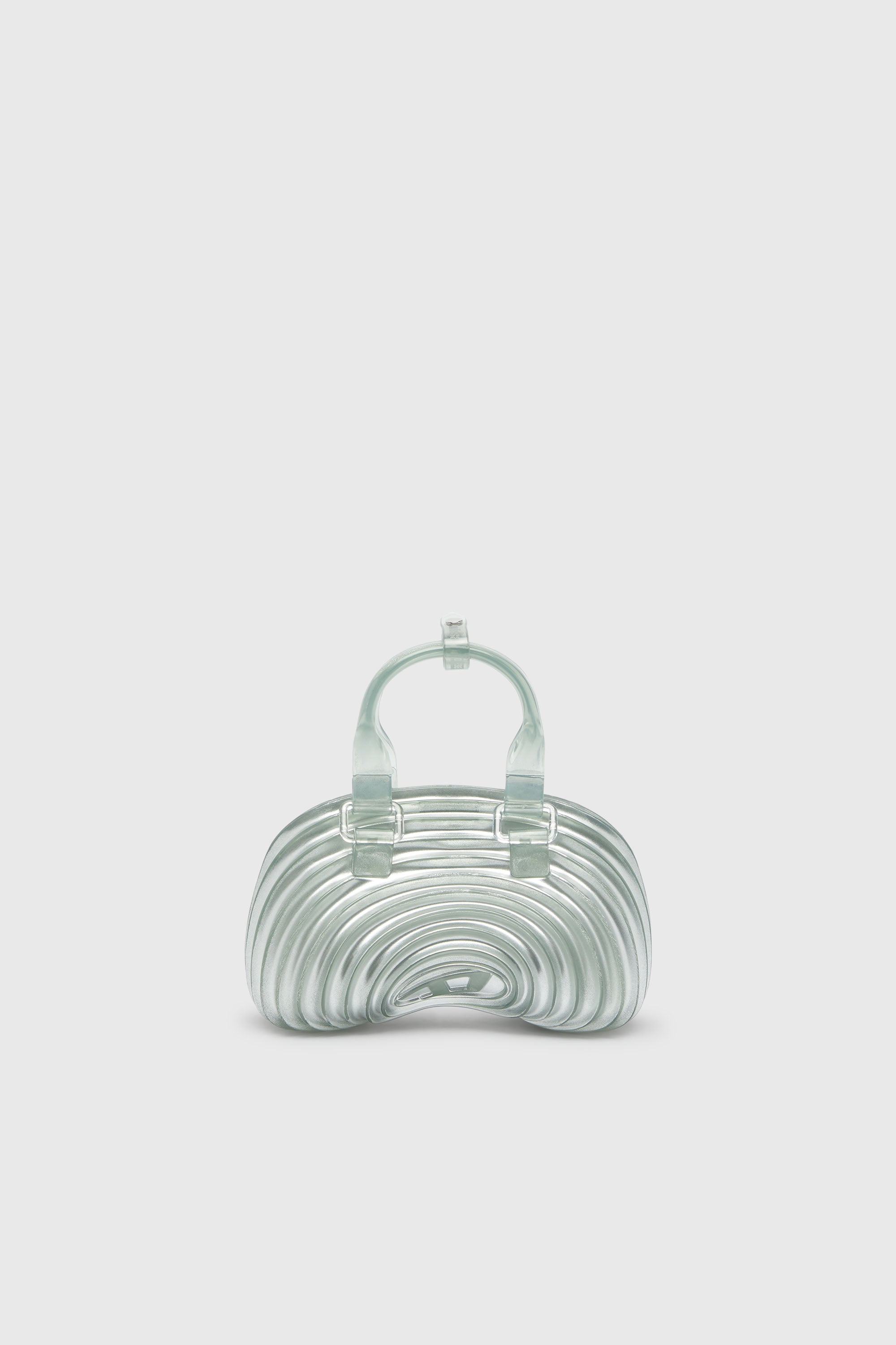 Diesel - MELISSA QUANTUM DOME, Woman's Quantum Dome - Handbag in Melflex&reg; in Silver - 1