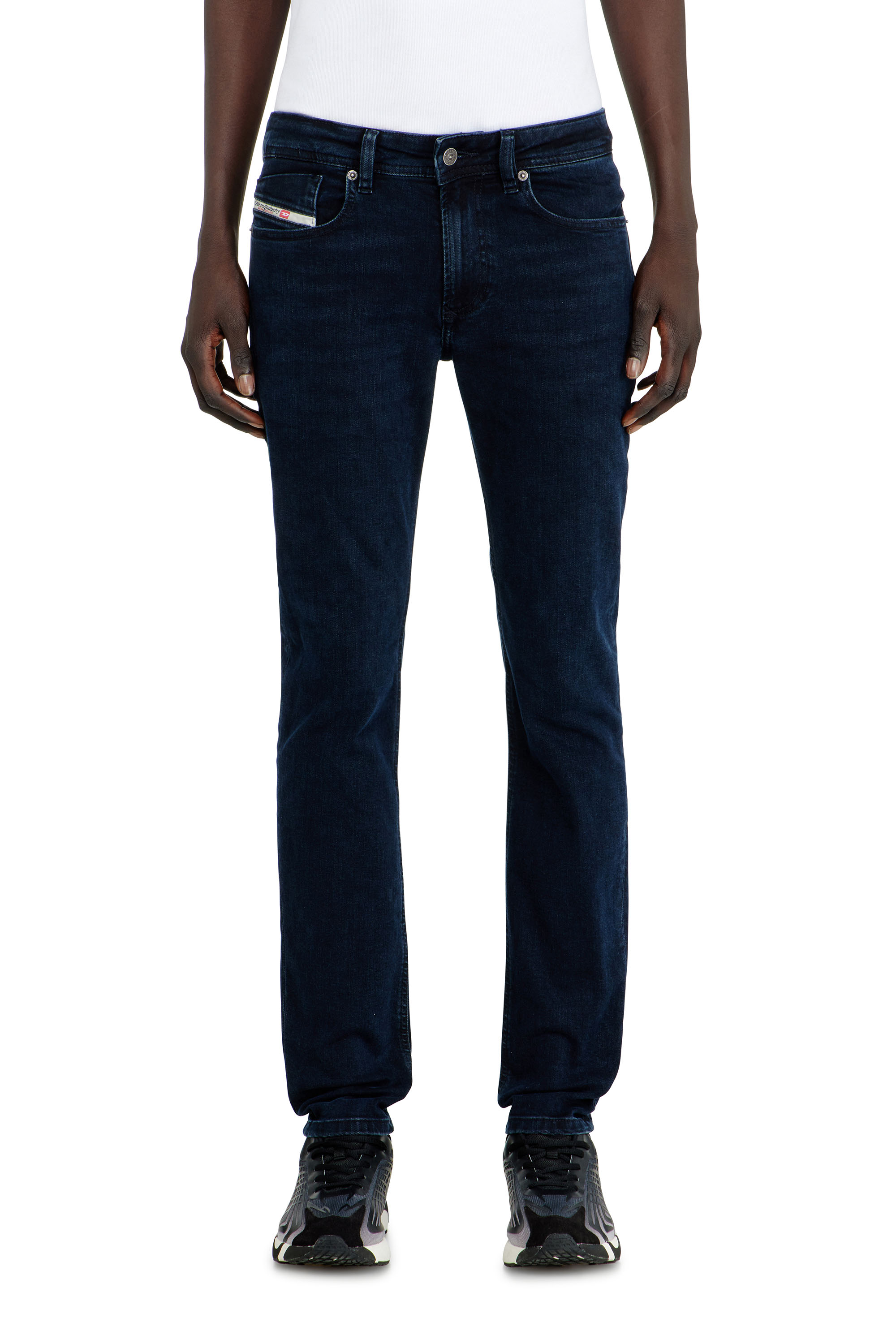 Diesel - Man's Skinny Jeans 1979 Sleenker 0KBBG, Dark Blue - 2