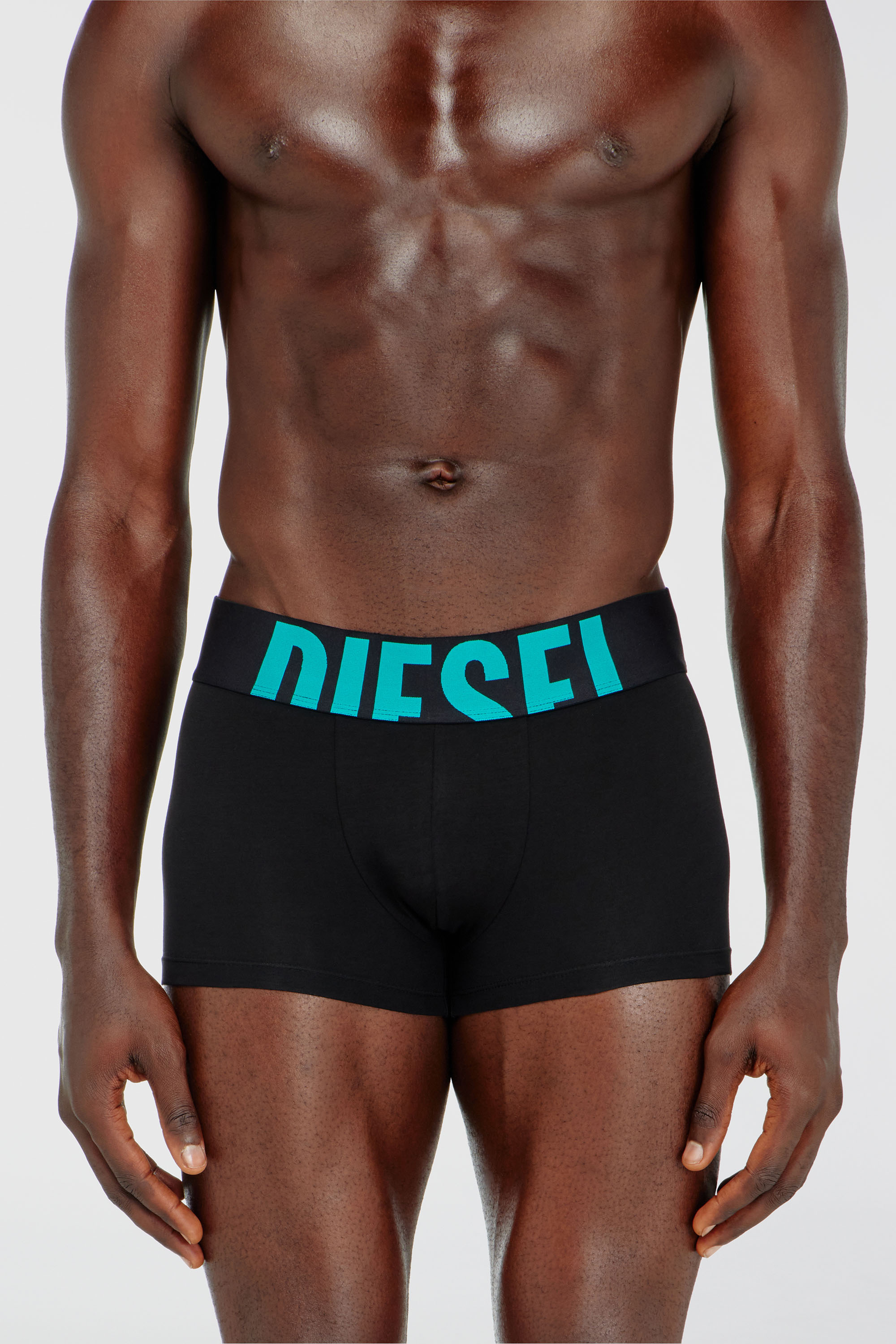 Diesel - UMBX-DAMIENTHREEPACK-5.5EL, Man's Three-pack boxer briefs in stretch cotton in Multicolor/Black - 1