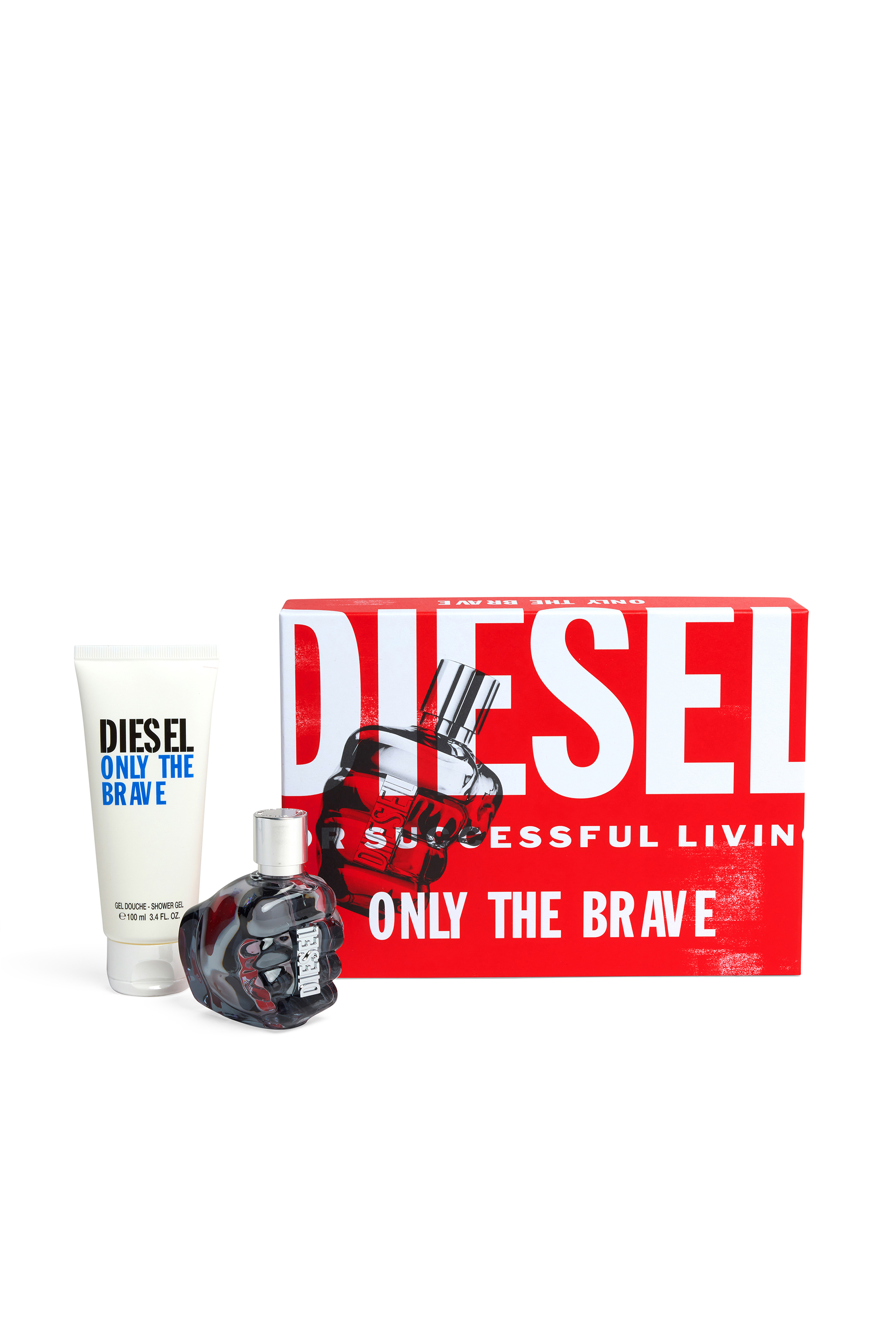 Diesel - ONLY THE BRAVE  50 ML GIFT SET, Man's Only The Brave Gift Set in Blue - 1