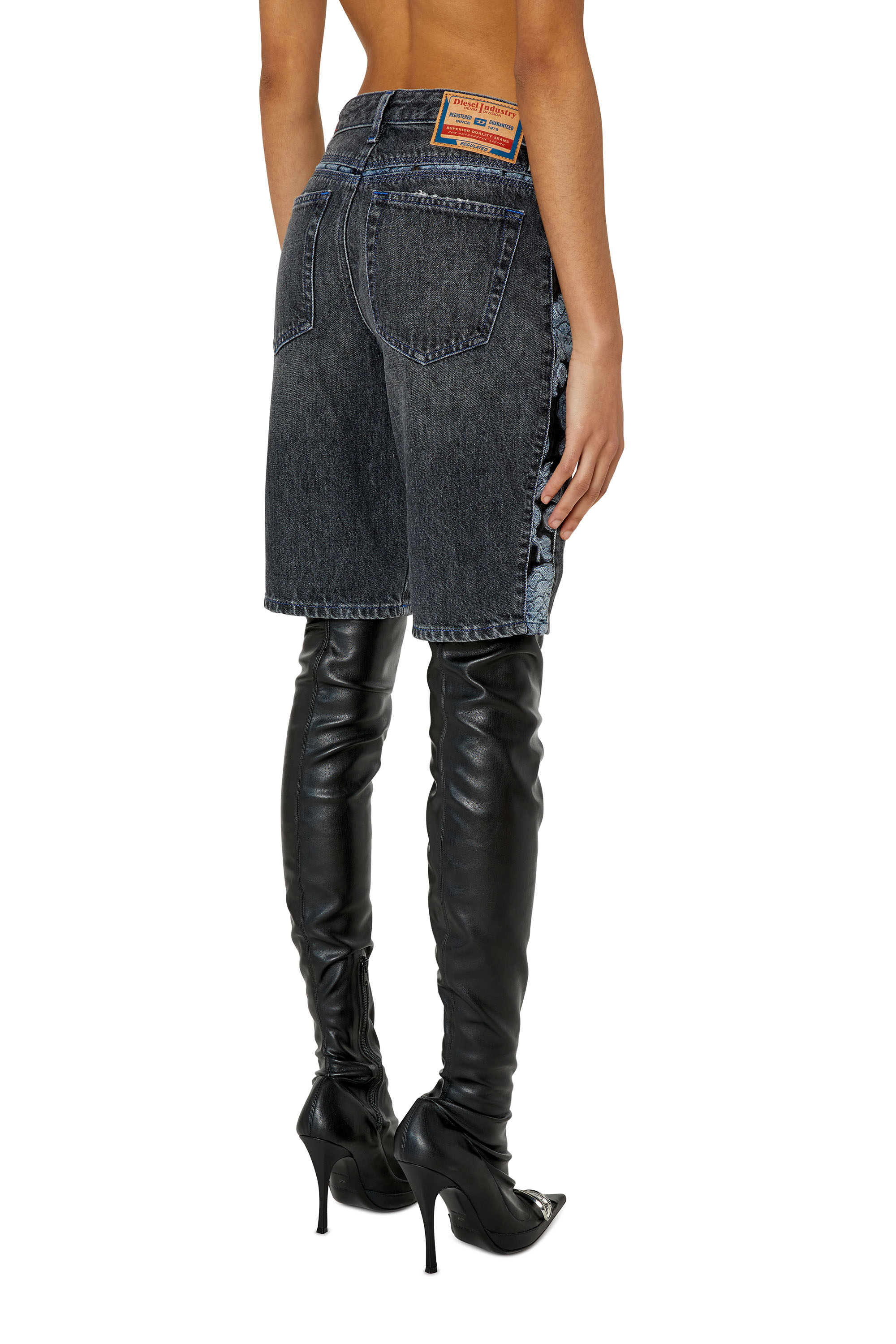 Diesel - DE-GINNY-FSB1, Black/Dark grey - Image 4