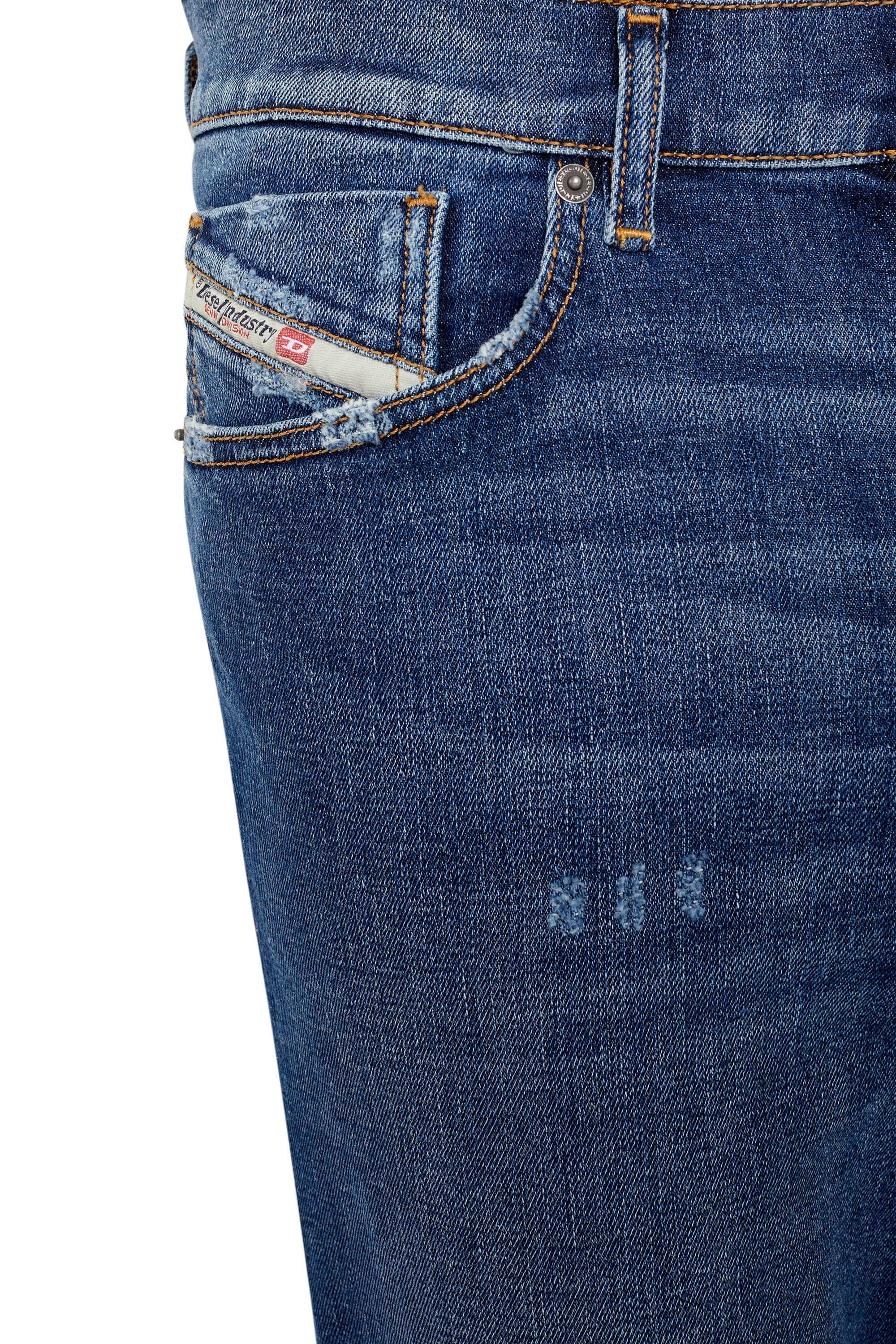 Diesel - 2005 D-Fining 09E45 Tapered Jeans, Medium blue - Image 3