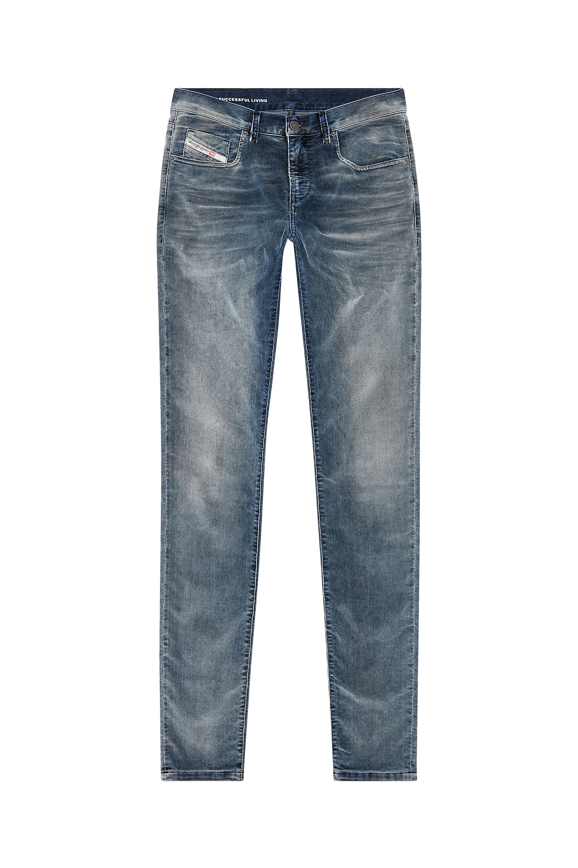 Diesel - Slim Jeans 2019 D-Strukt 068JF, Dark Blue - Image 5