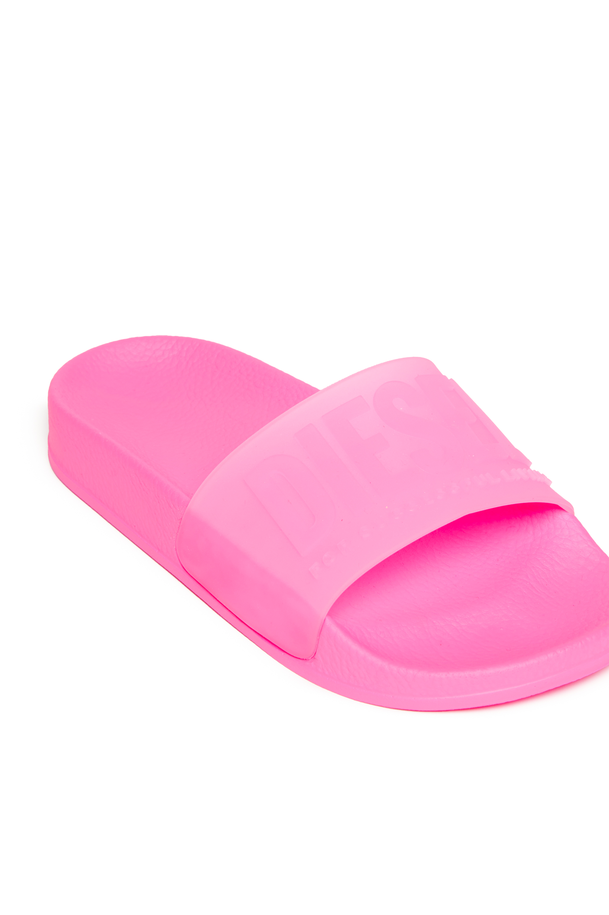 Diesel - SA-MAYEMI CC, Unisex's Semi-transparent rubber pool slides in Pink - 4