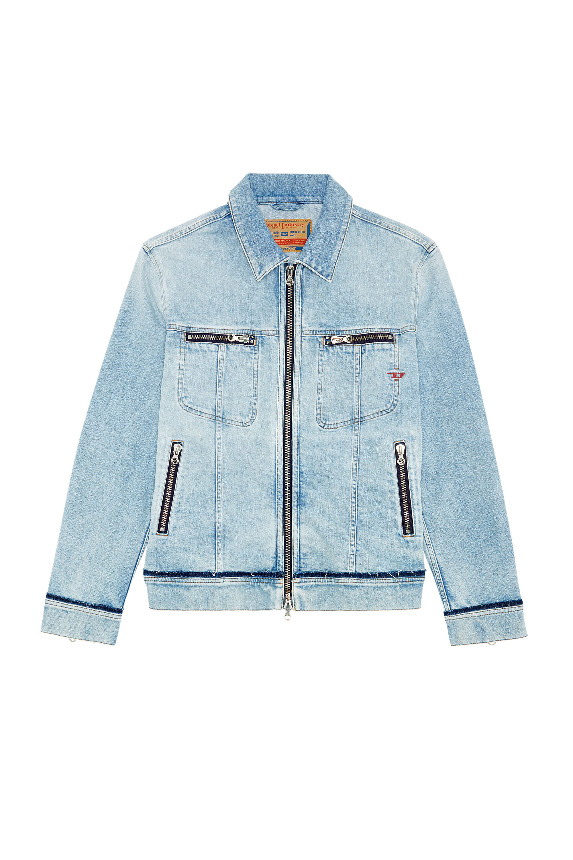 Diesel - D-BARCY-RE, Light Blue - Image 1