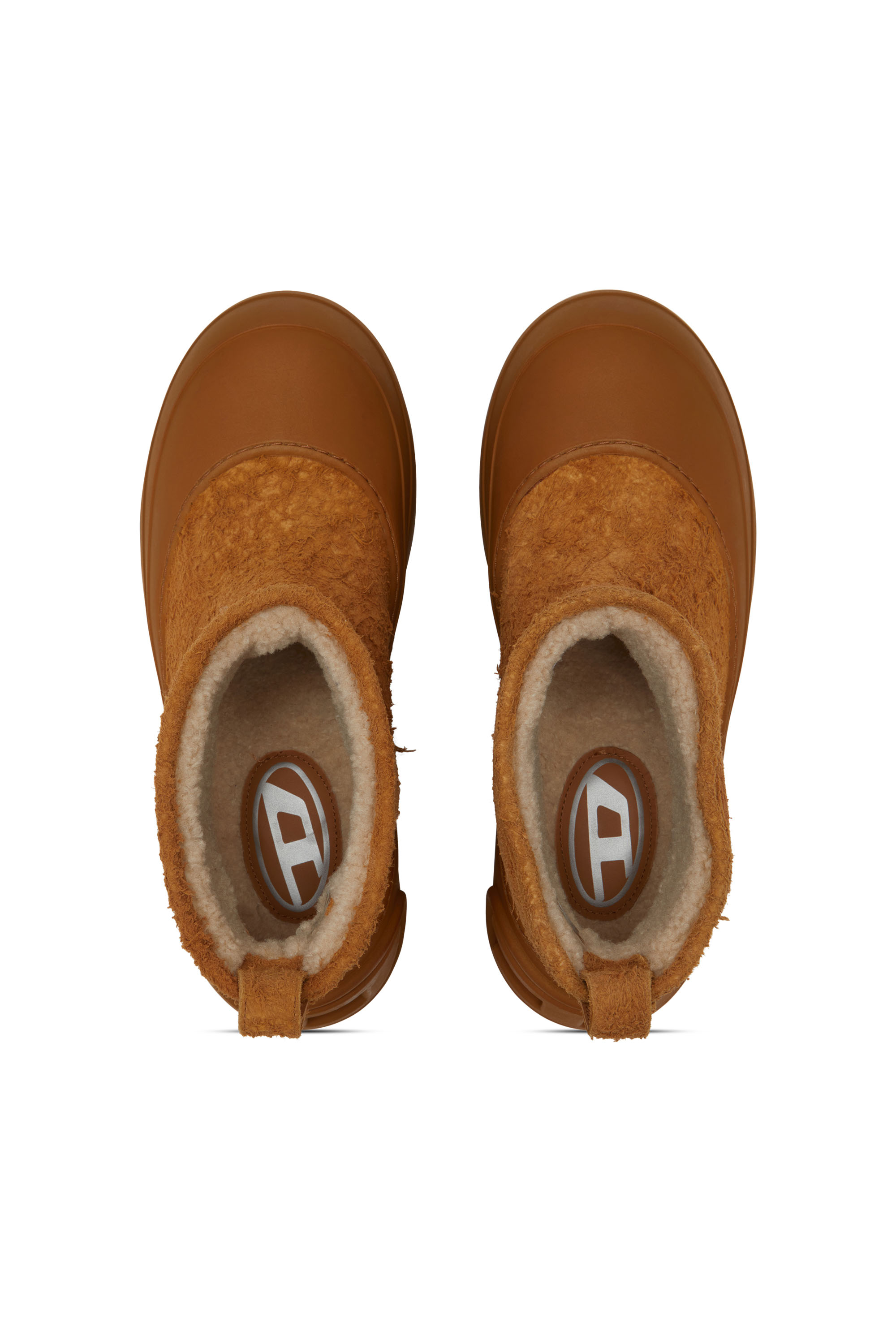 D-DONALD MONTONE, Brown Diesel - D-DONALD MONTONE, Man's D-Donald-Chunky ankle boot with lug sole in Brown - 4