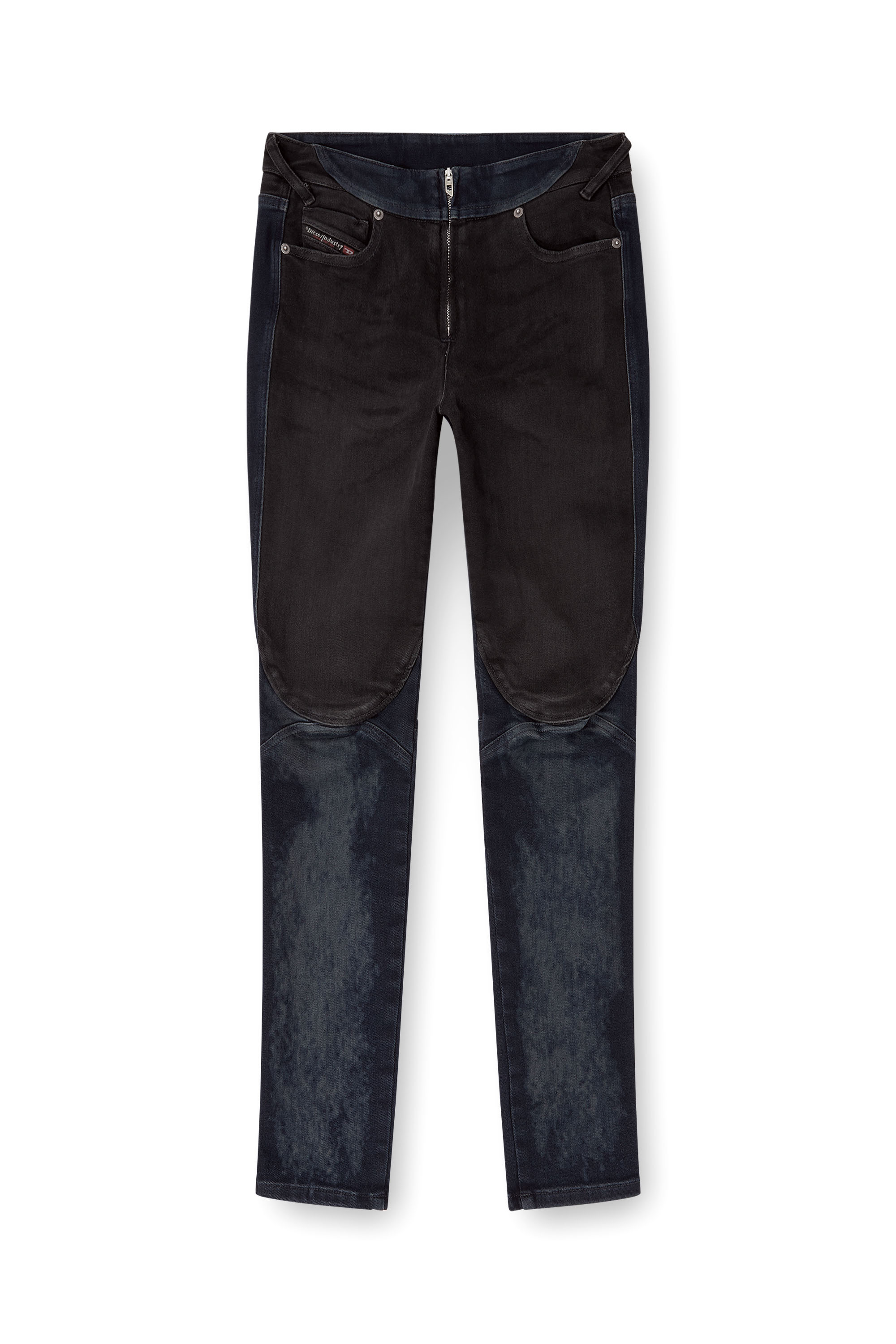 Slim Jeans D-Bikee 09M92, Dark Blue Diesel - Woman's Slim Jeans D-Bikee 09M92, Dark Blue - 2