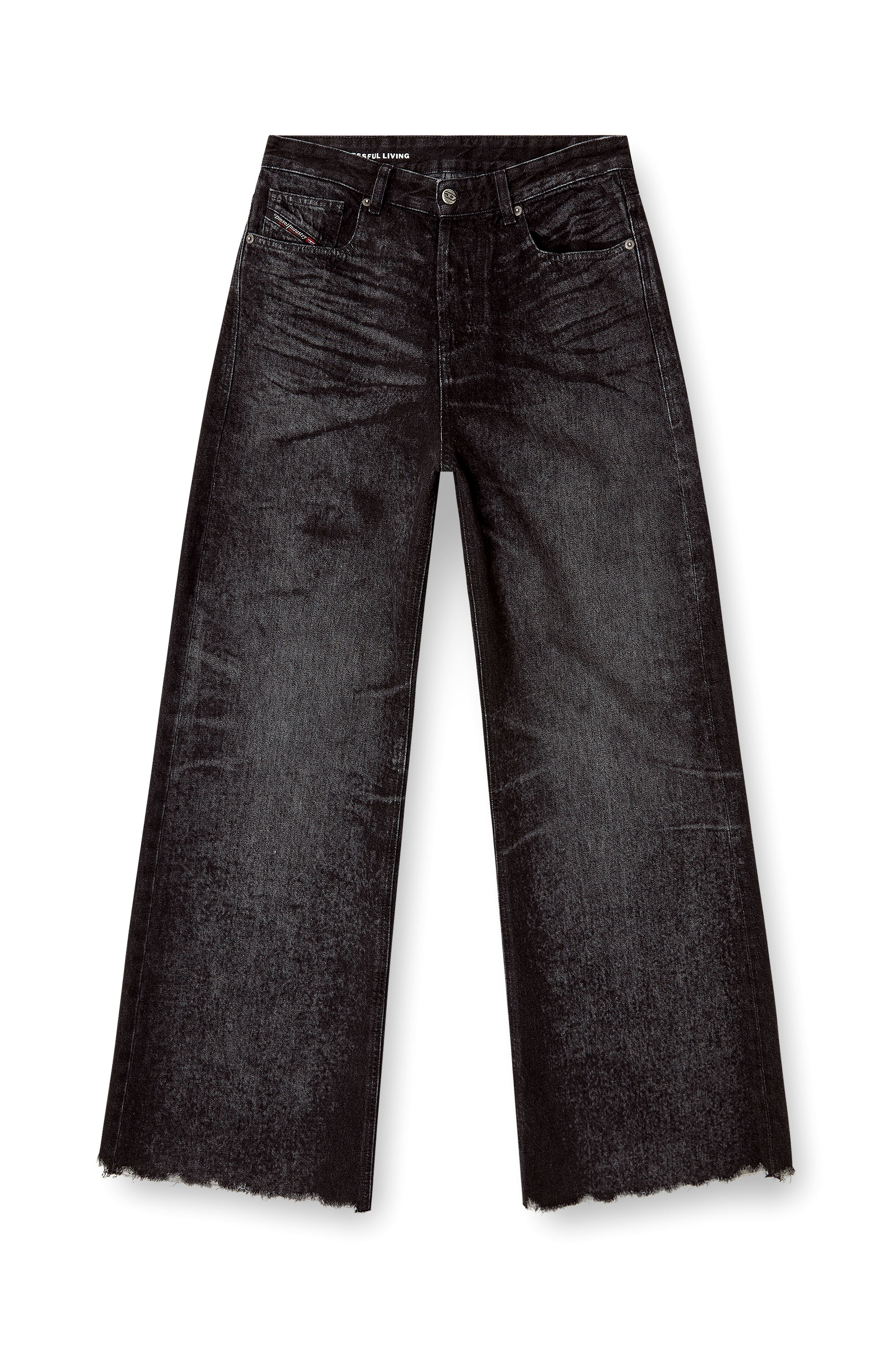 Relaxed Jeans 1996 D-Sire 007DB, Black/Dark grey Diesel - Woman's Relaxed Jeans 1996 D-Sire 007DB, Black/Dark grey - 2