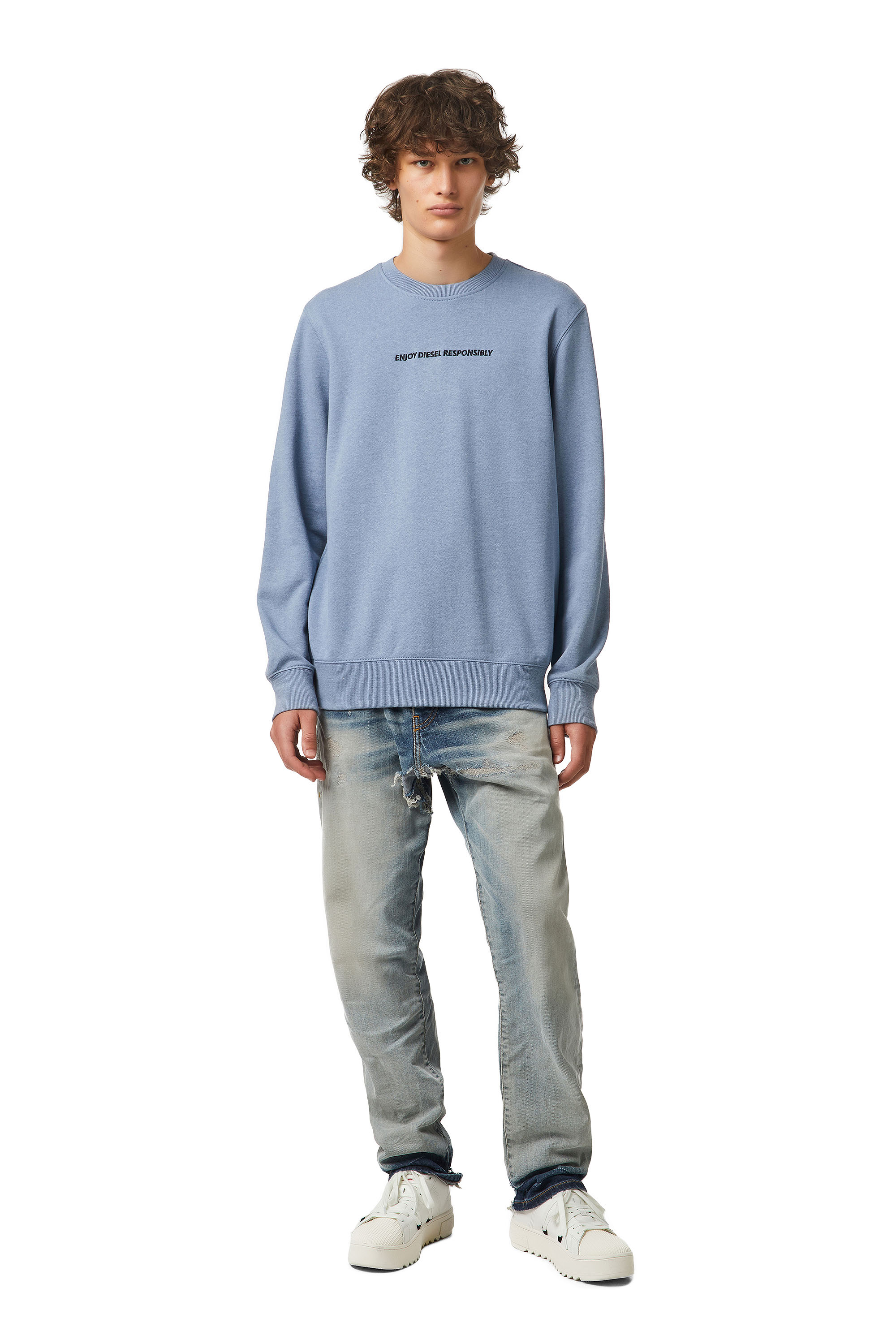 S-GIRK-B9, Light Blue - Sweaters