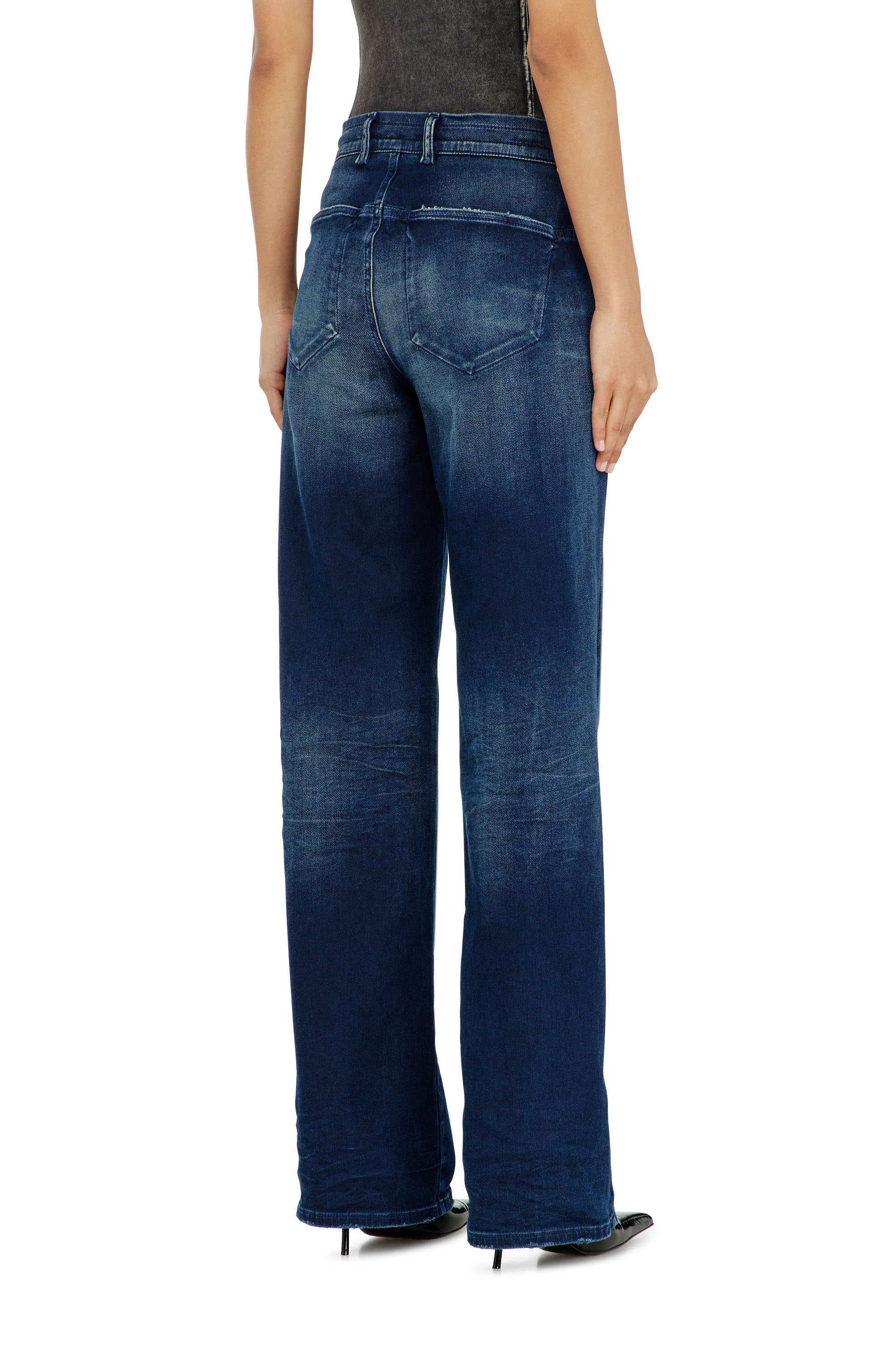 Diesel - Woman's Regular 2071 D-Meel Joggjeans&reg; 09P93, Dark Blue - 3