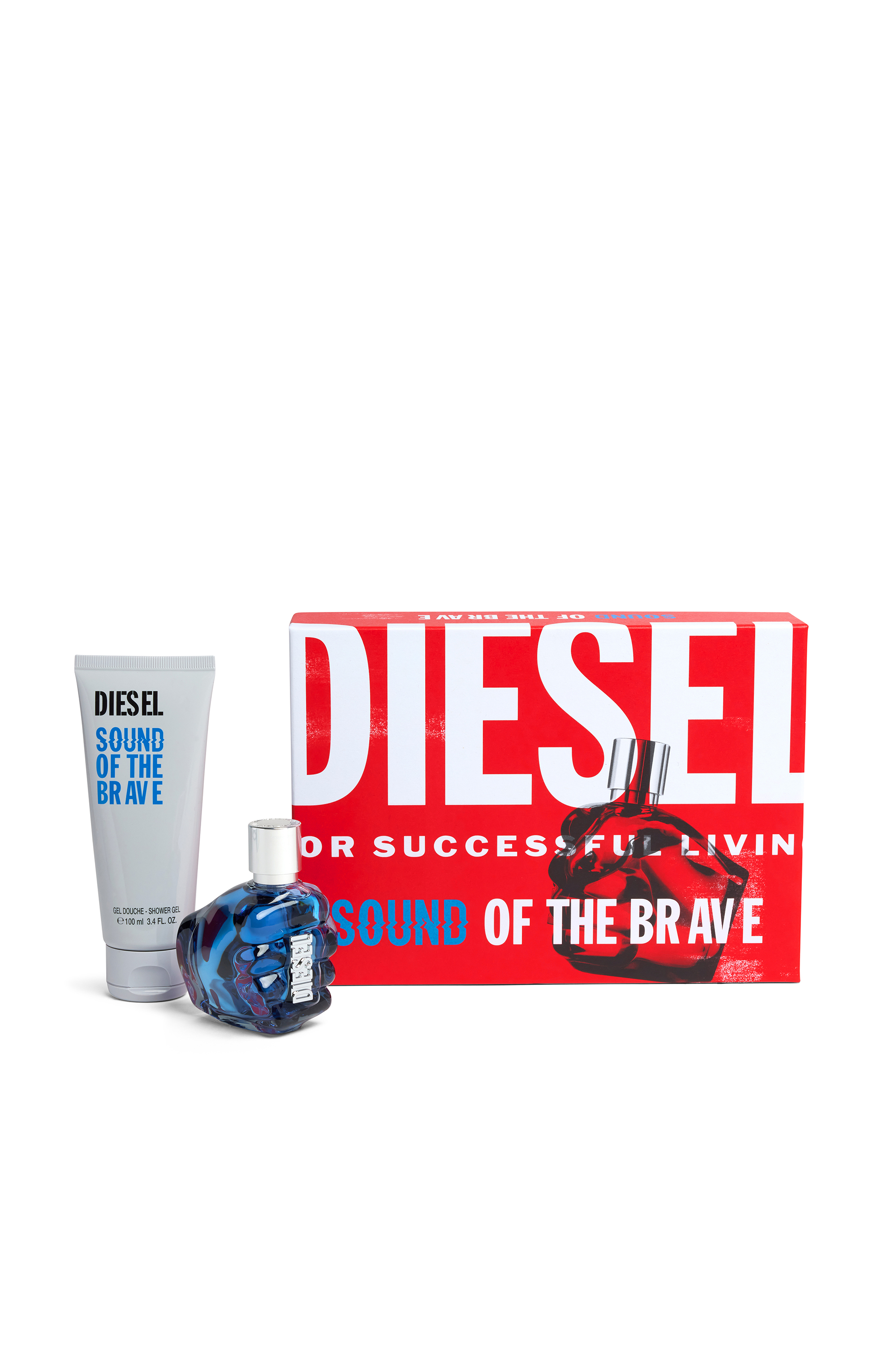 Diesel - SOUND OF THE BRAVE 50 ML GIFT SET, Blue - Image 1