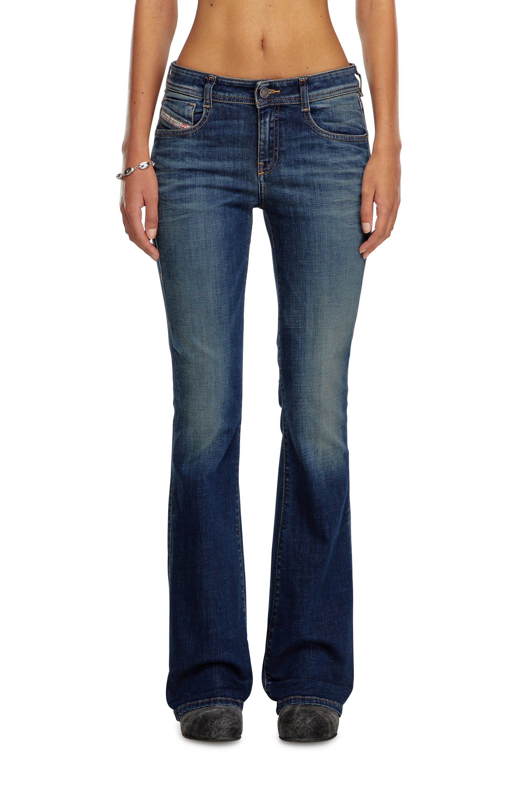 Diesel - Woman Bootcut and Flare Jeans 1969 D-Ebbey 09J20, Dark Blue - Image 2