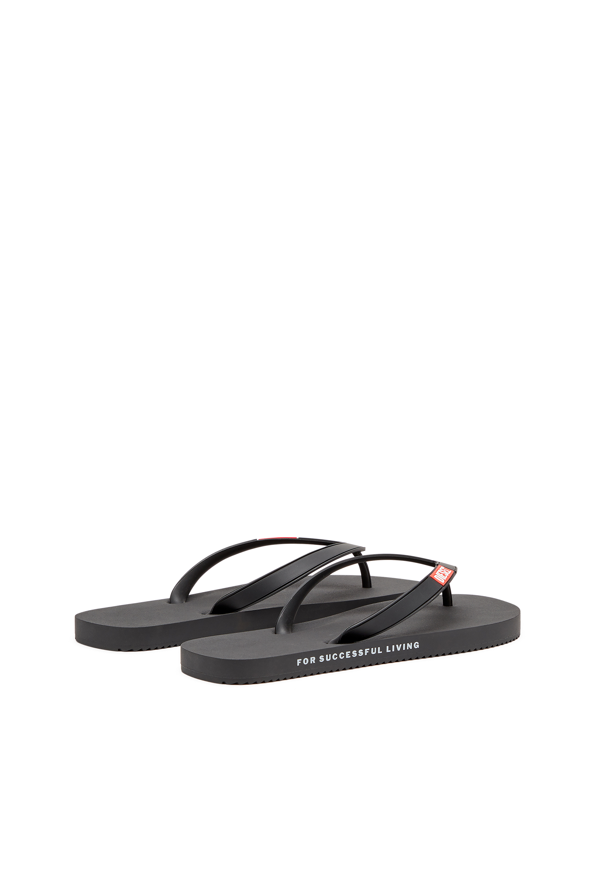 SA-RIO, Black Diesel - SA-RIO, Man's Sa-Rio-Rubber flip-flops in Black - 3